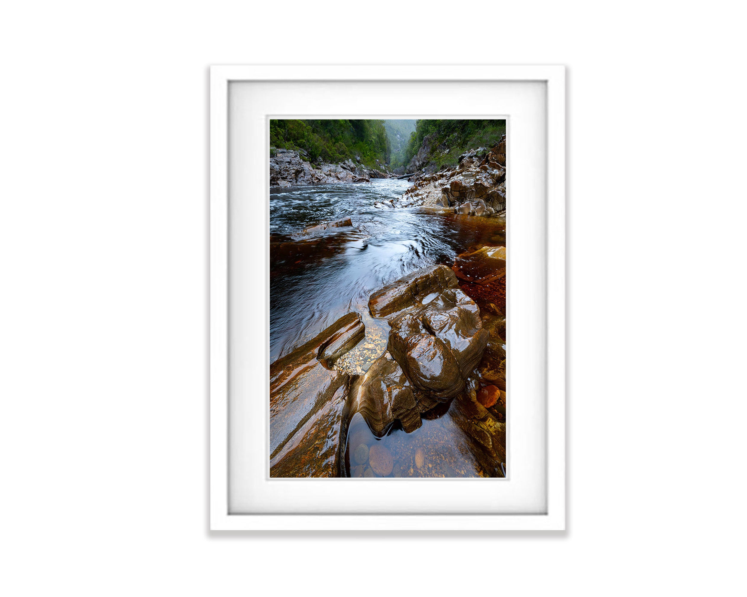 Polished Rocks No.2, The Franklin River, Tasmania