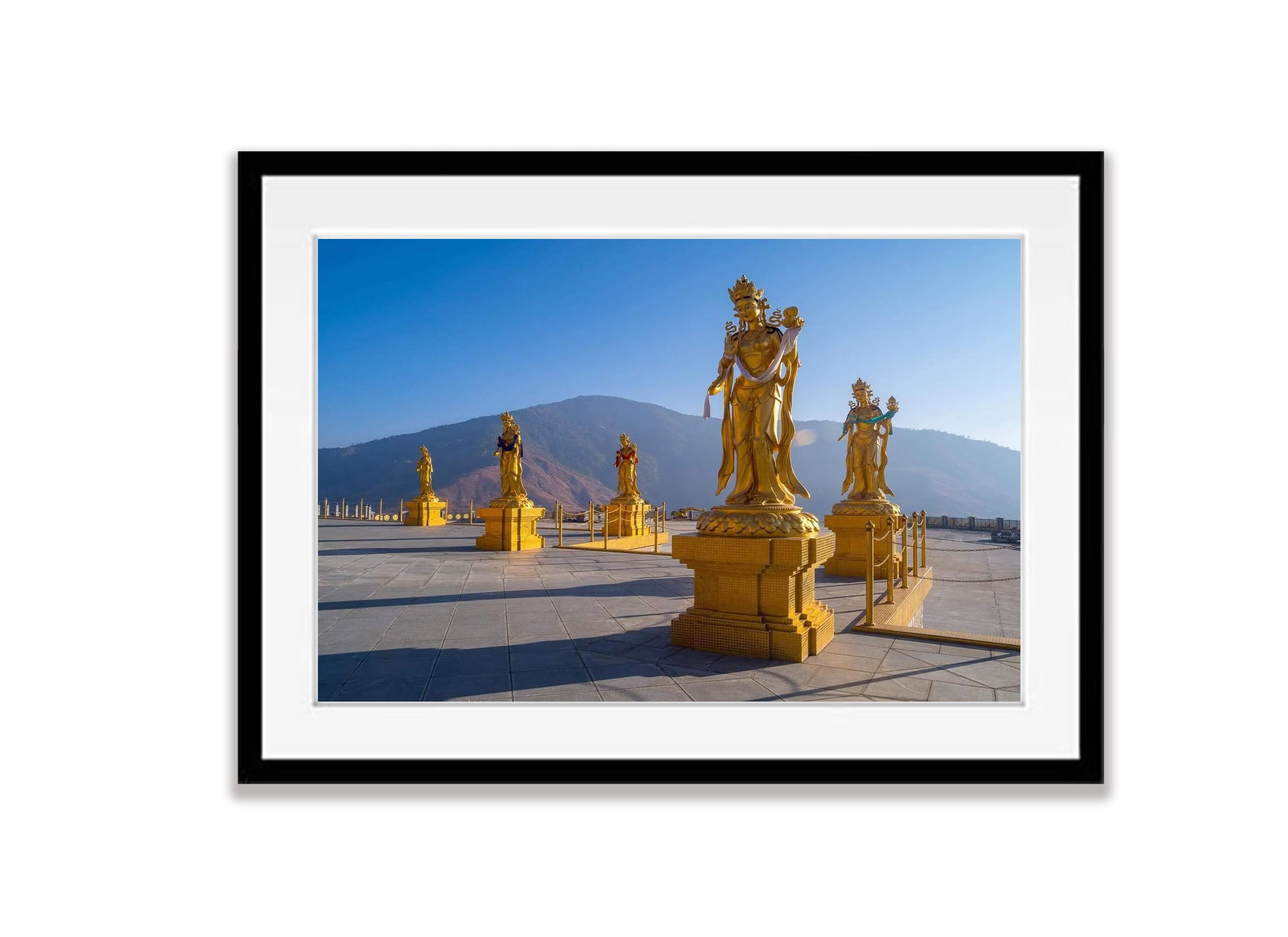 Golden Statues