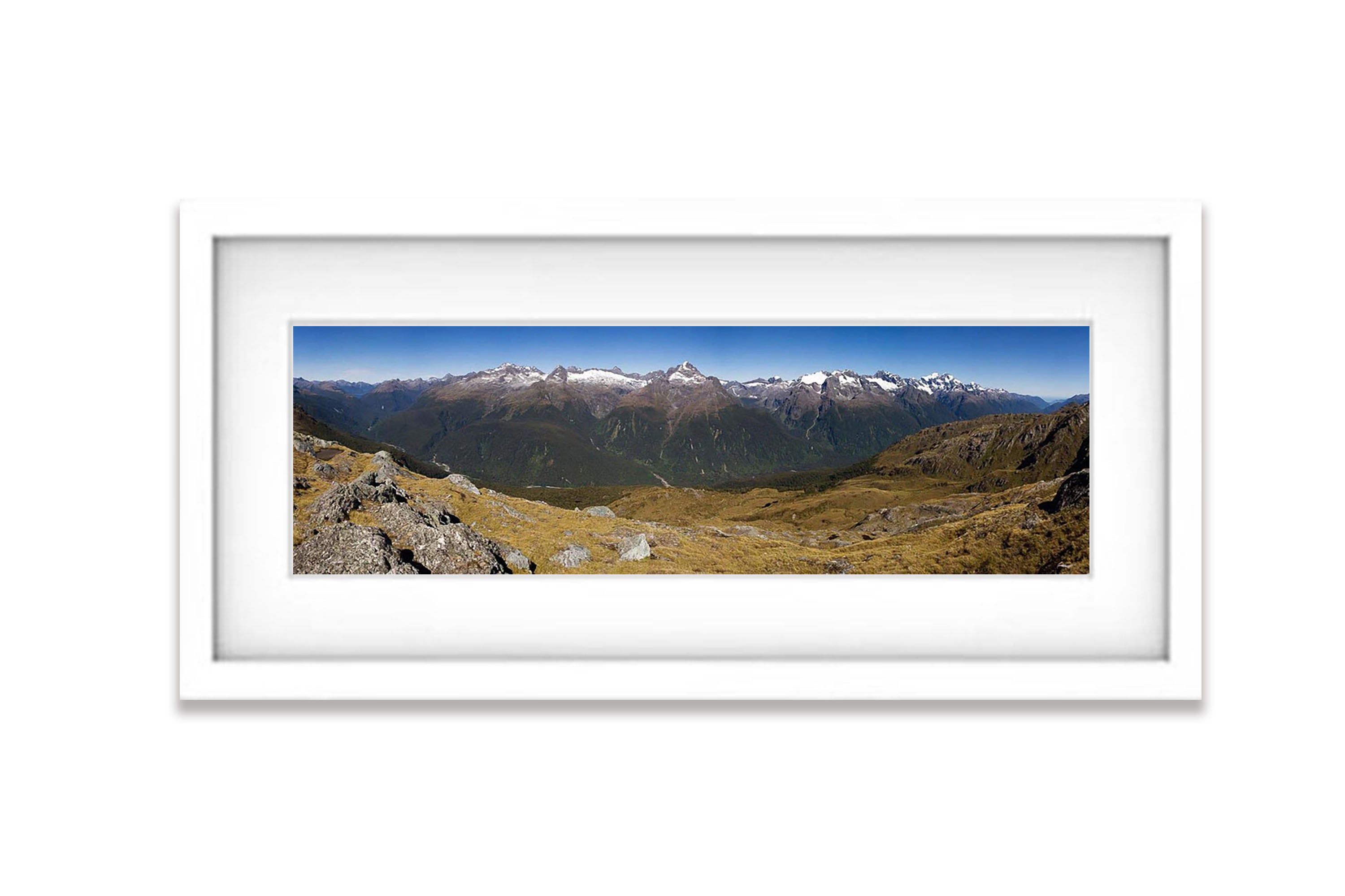 Harris Saddle panorama, Routeburn Track - New Zealand