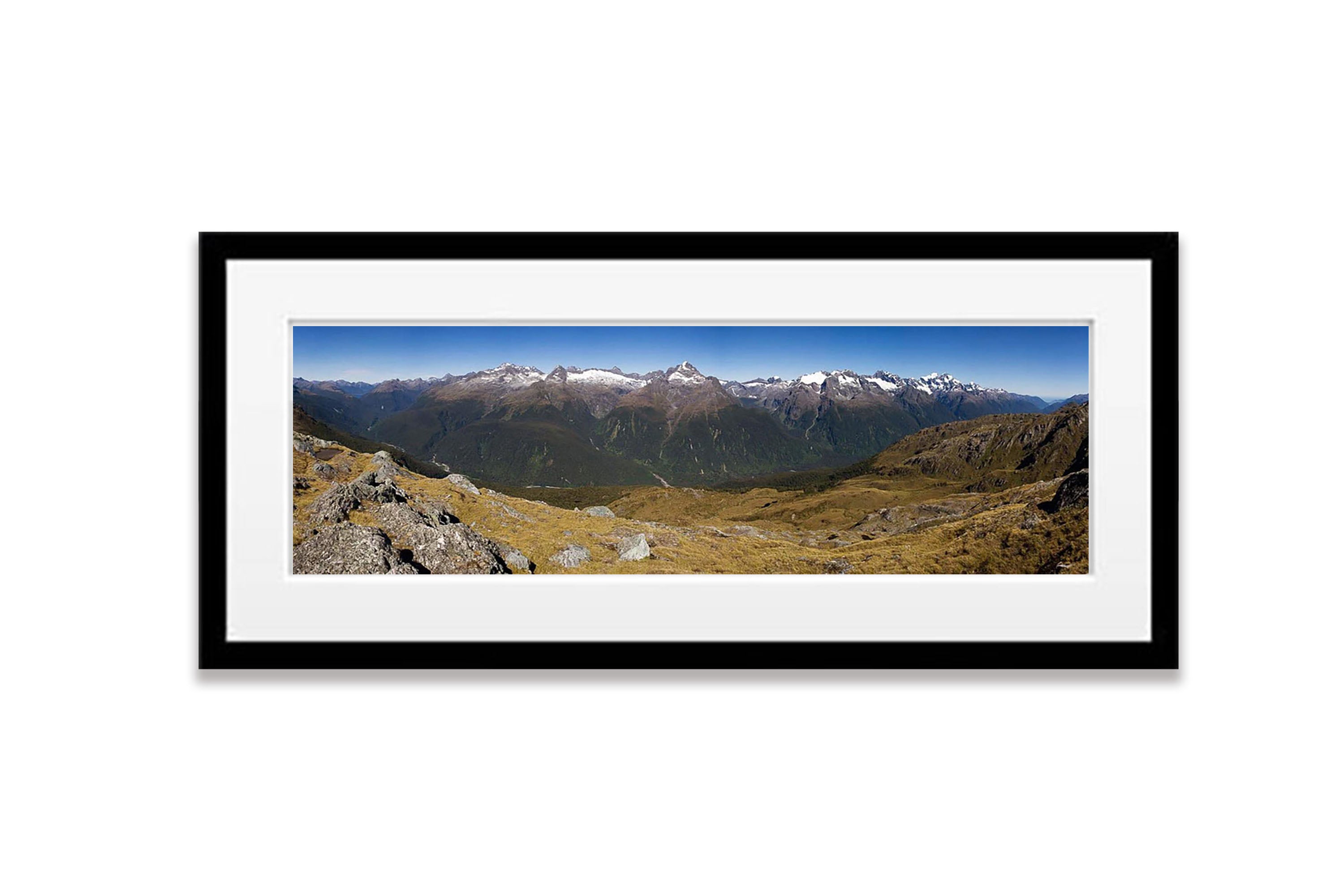 Harris Saddle panorama, Routeburn Track - New Zealand