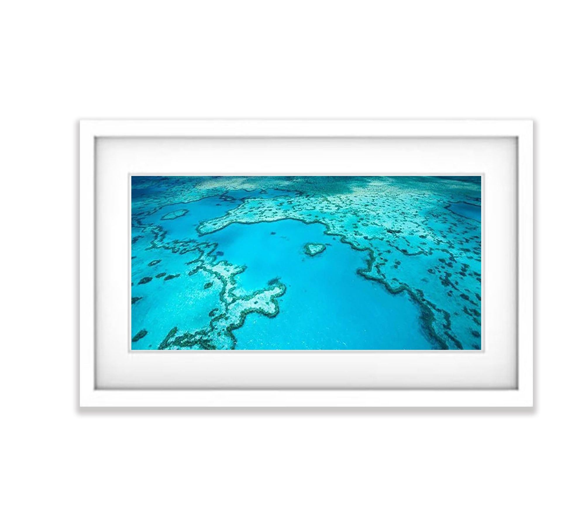 Heart Reef Panorama, Great Barrier Reef, Queensland