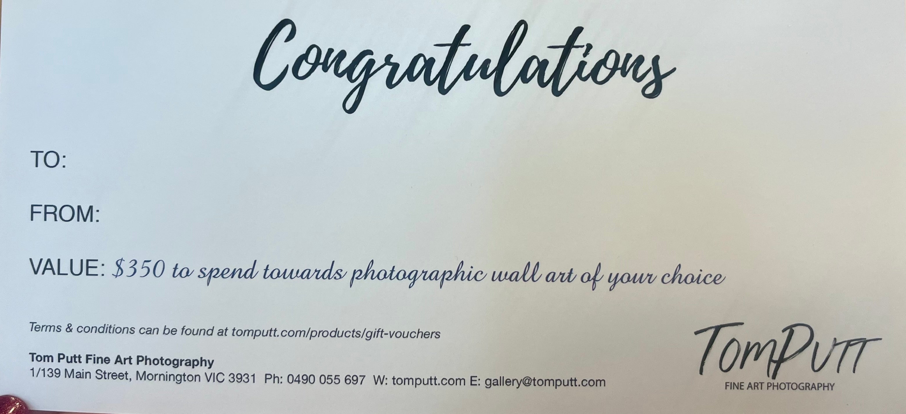 VIP Gift Voucher Boxed