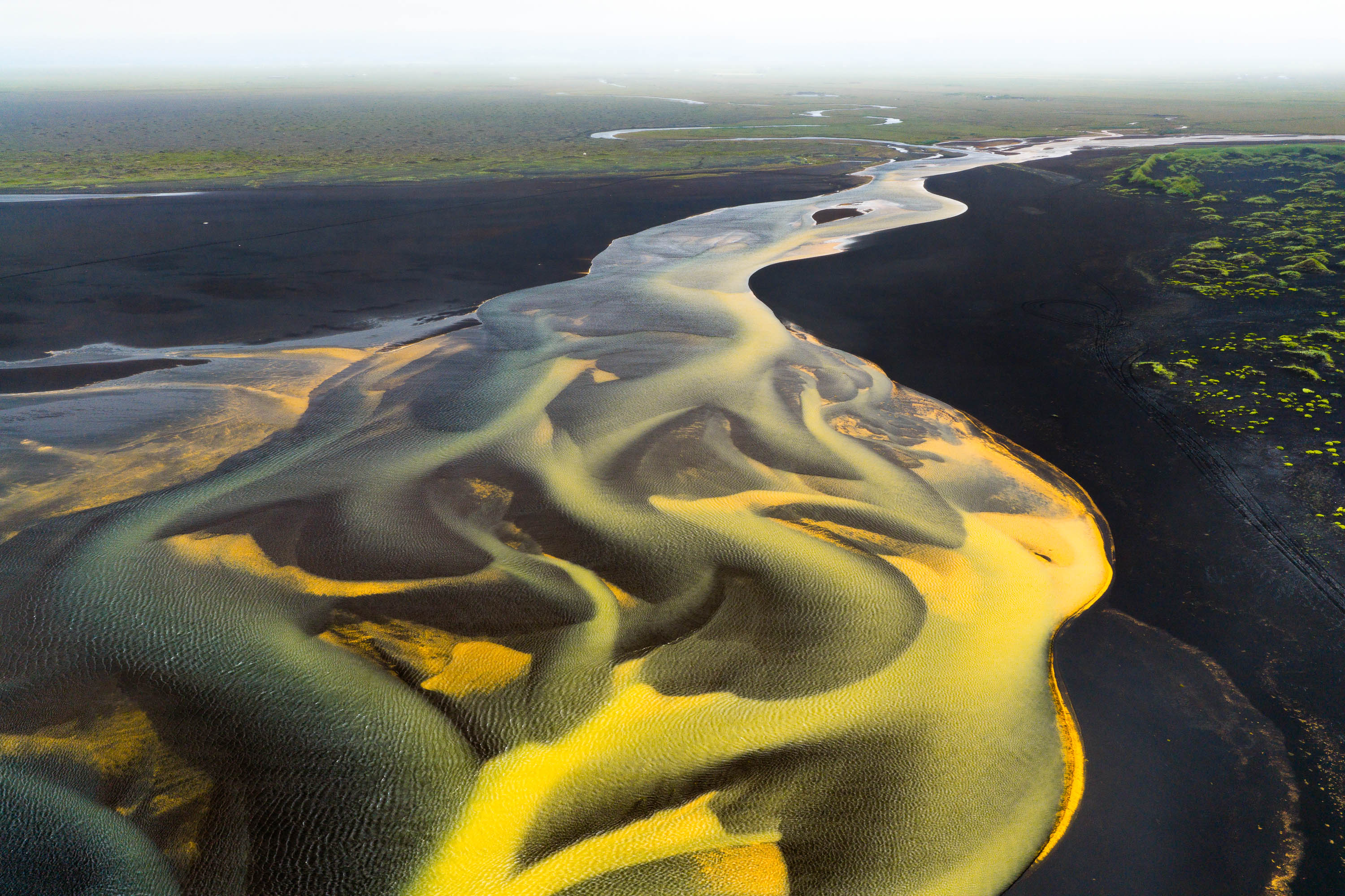 Swirling Gold