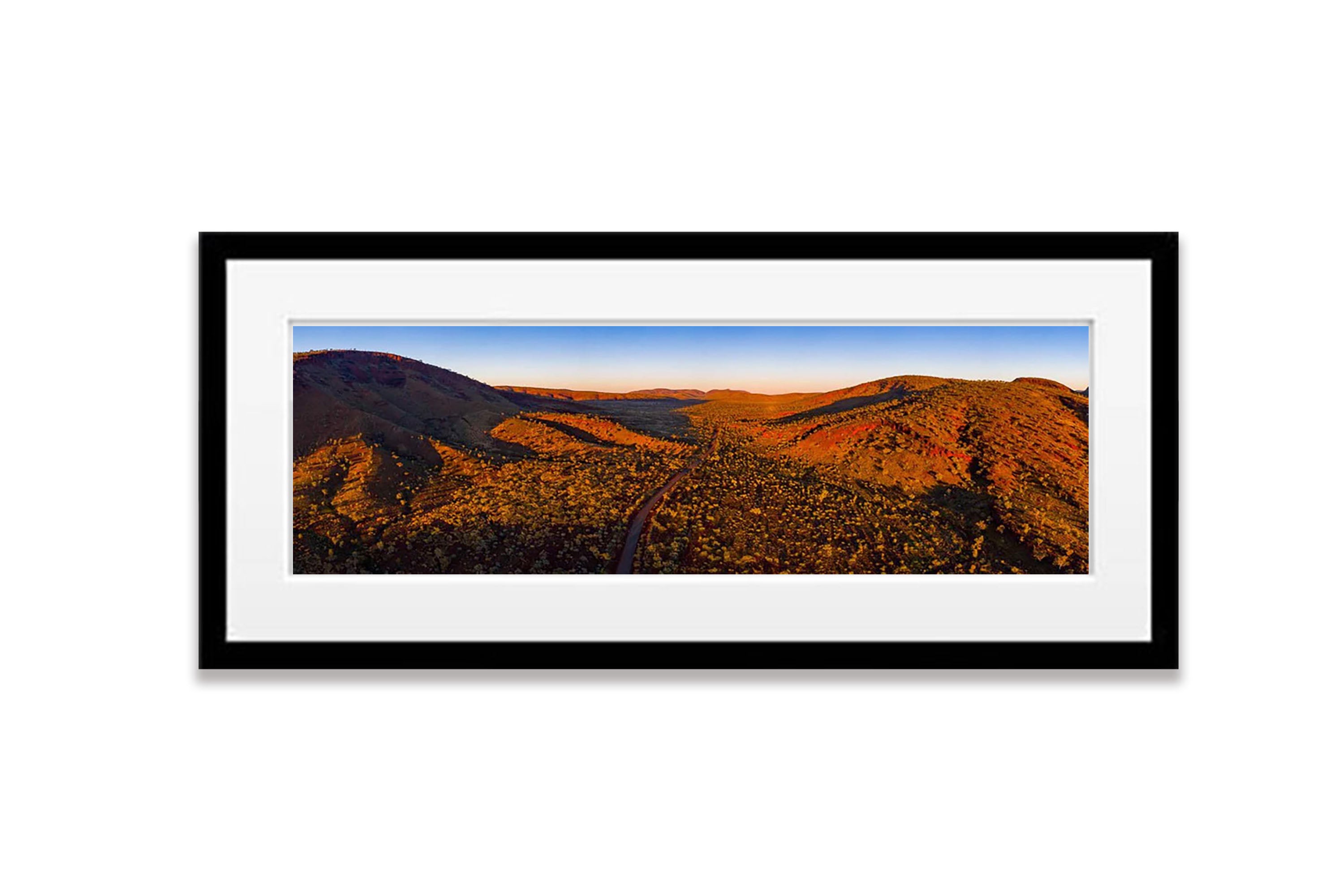 Karijini Mountain Range from above, Western Australia