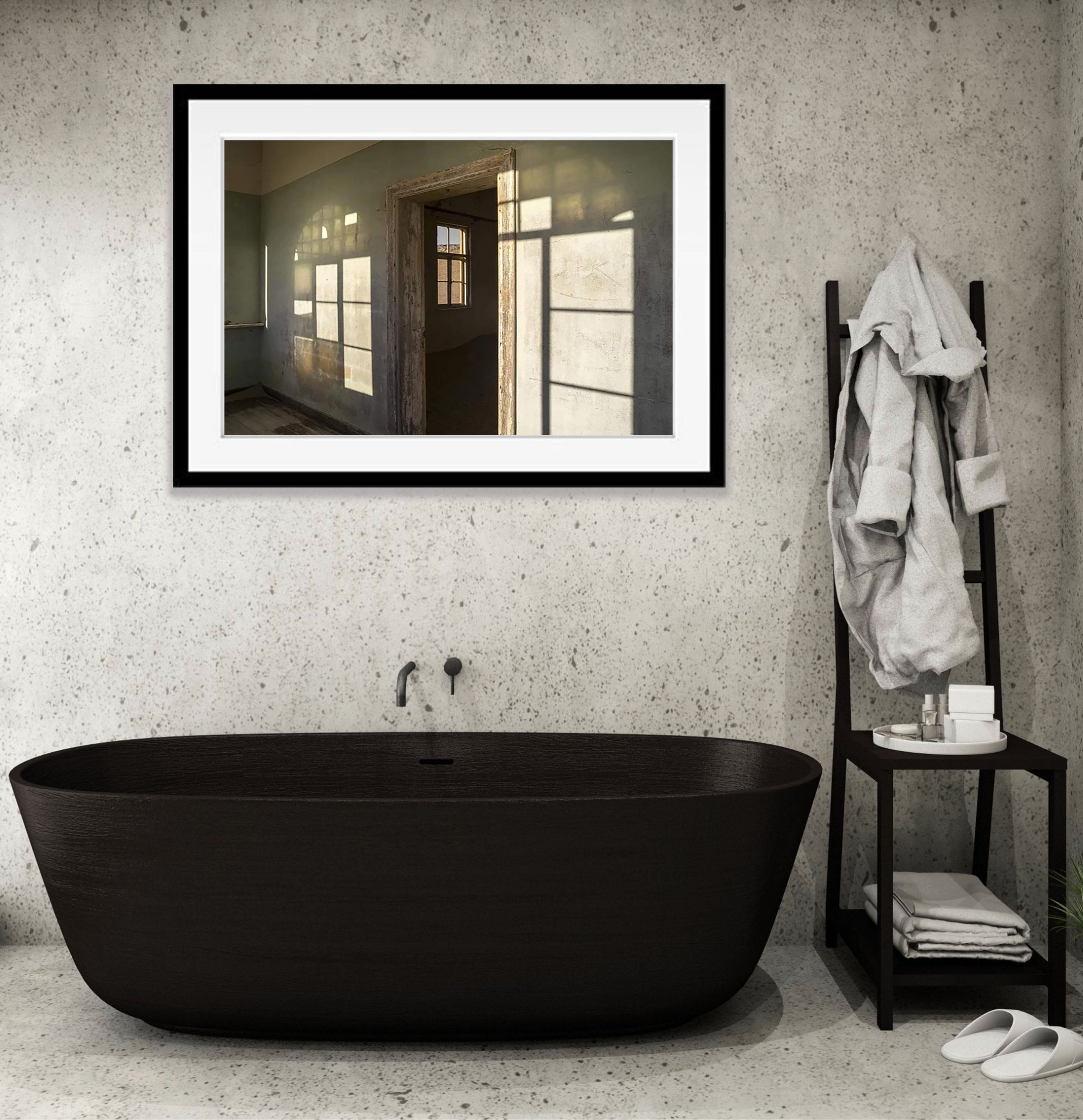 Silent Reflections, Kolmanskop, Namibia