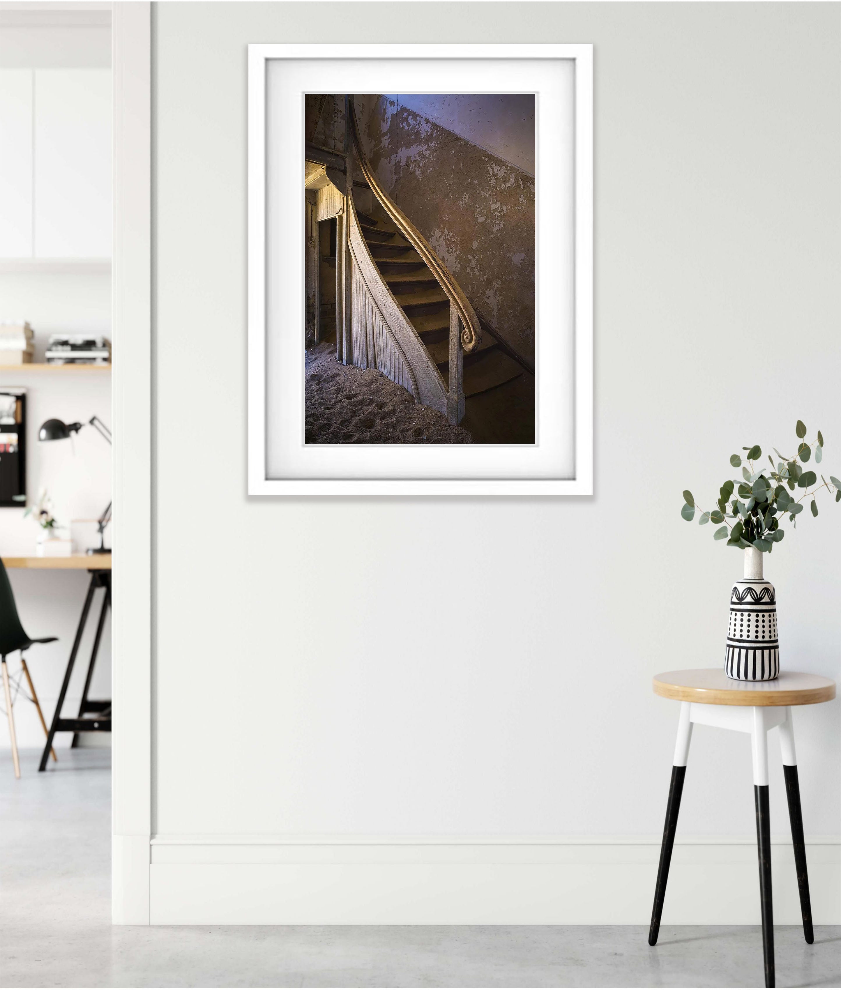 Forgotten Staircase, Kolmanskop, Namibia