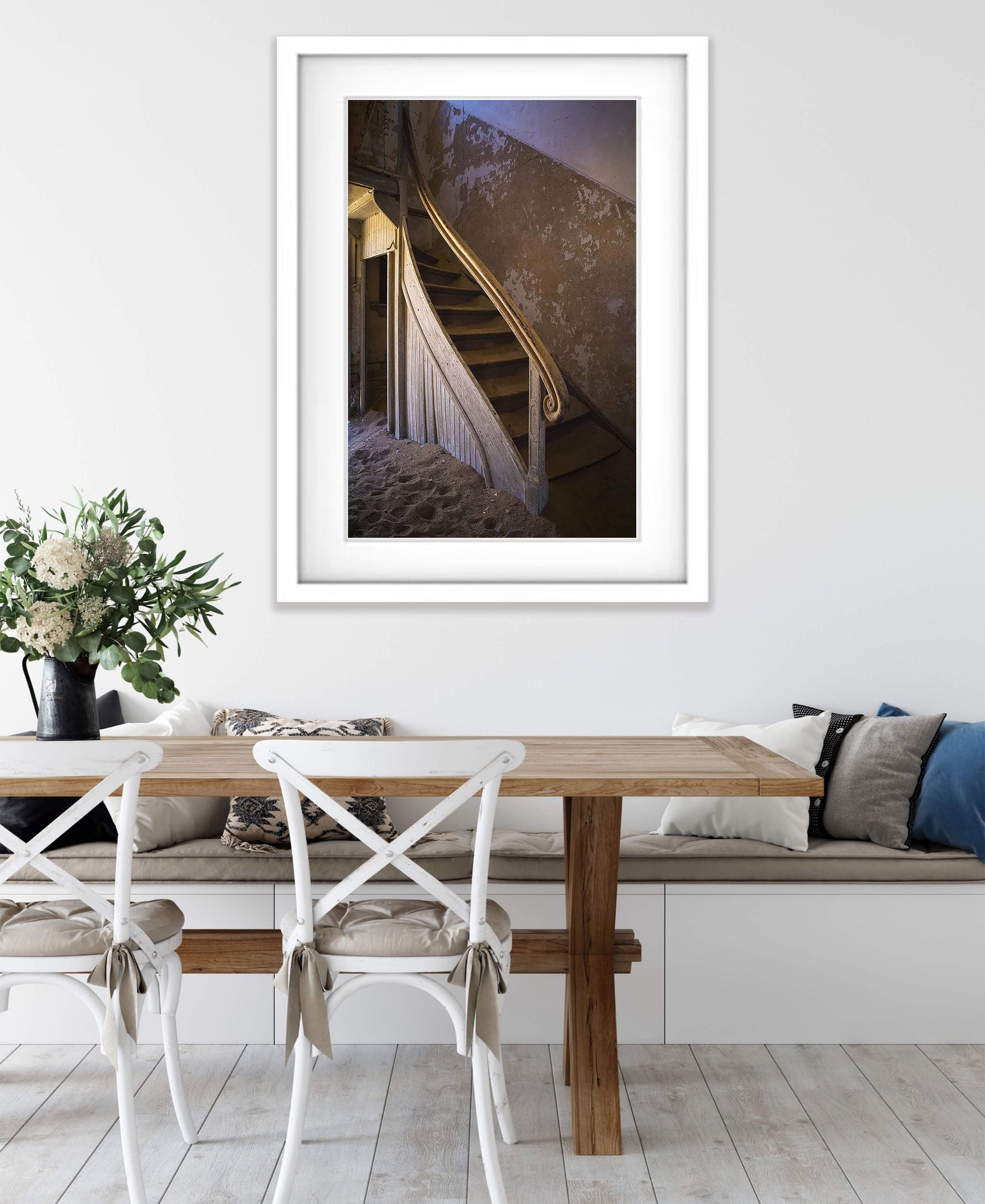 Forgotten Staircase, Kolmanskop, Namibia