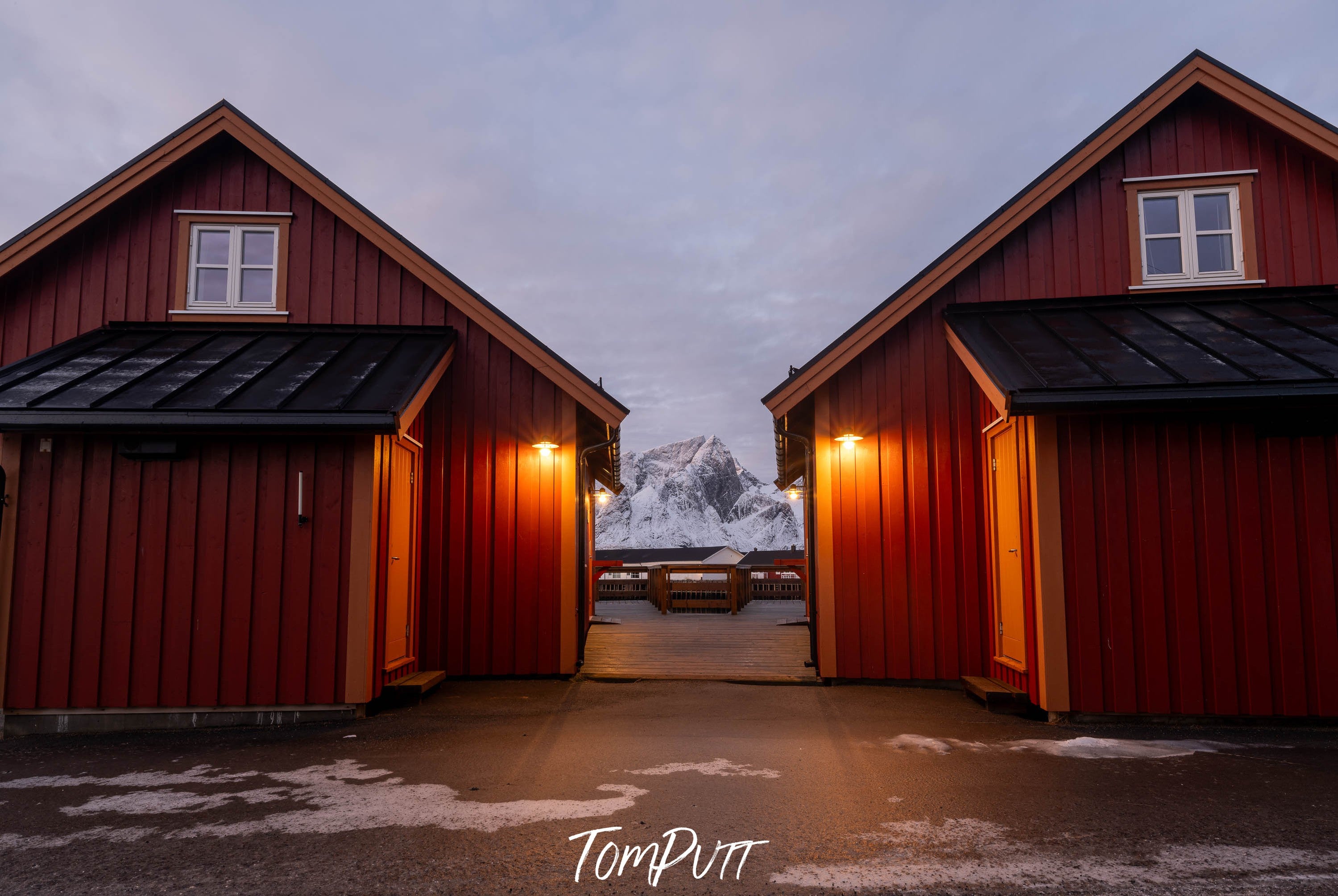 Symmetry, Lofoten, Norway