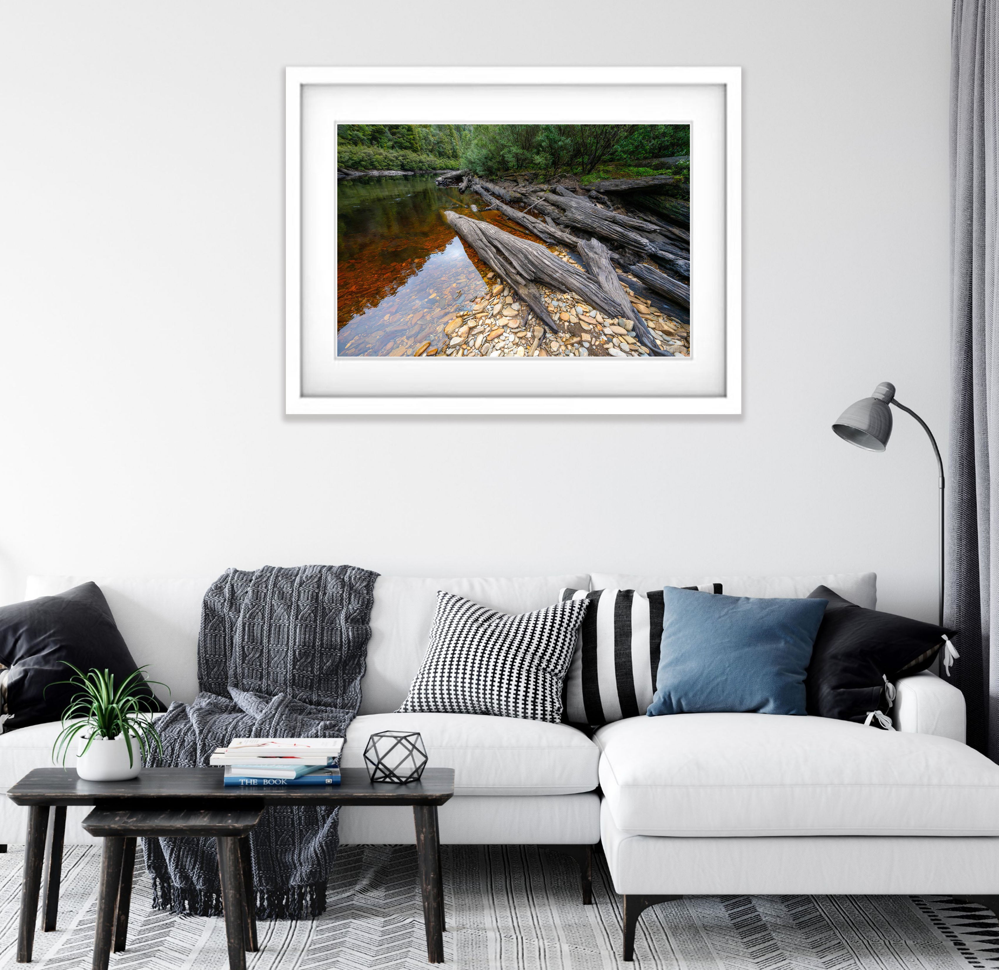 Logs on the The Franklin River No.5, Tasmania