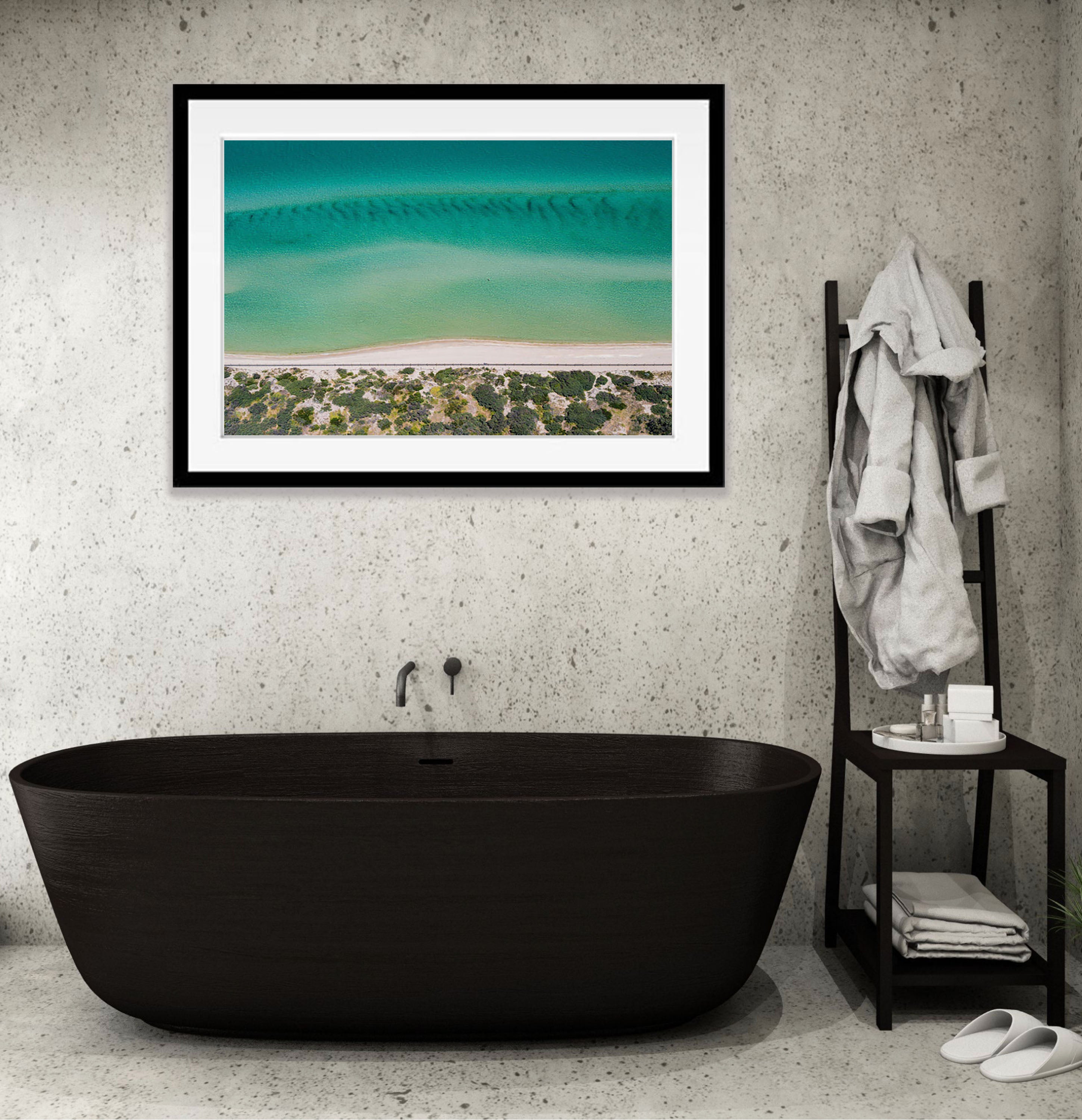 Lone Swimmer, Seaford, Mornington Peninsula, VIC