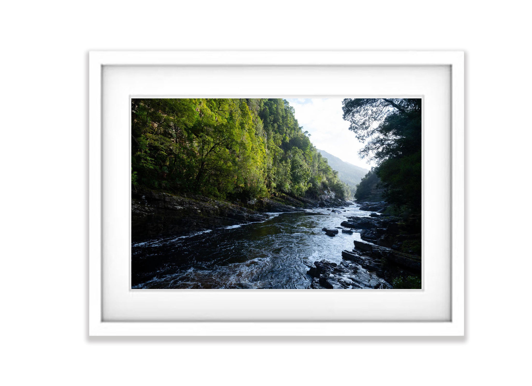 Newsland's Cascade sunrise, The Franklin River, Tasmania