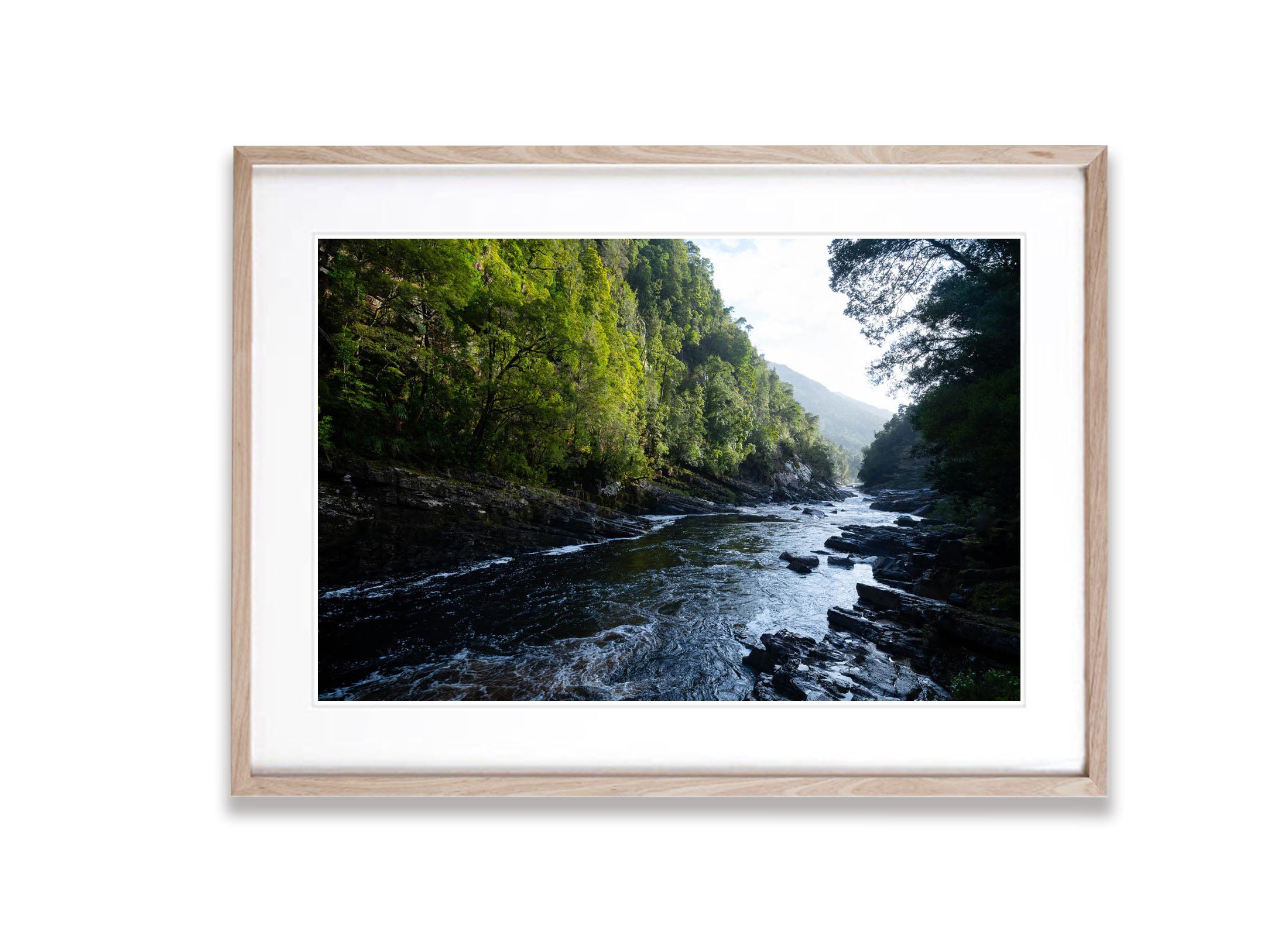 Newsland's Cascade sunrise, The Franklin River, Tasmania