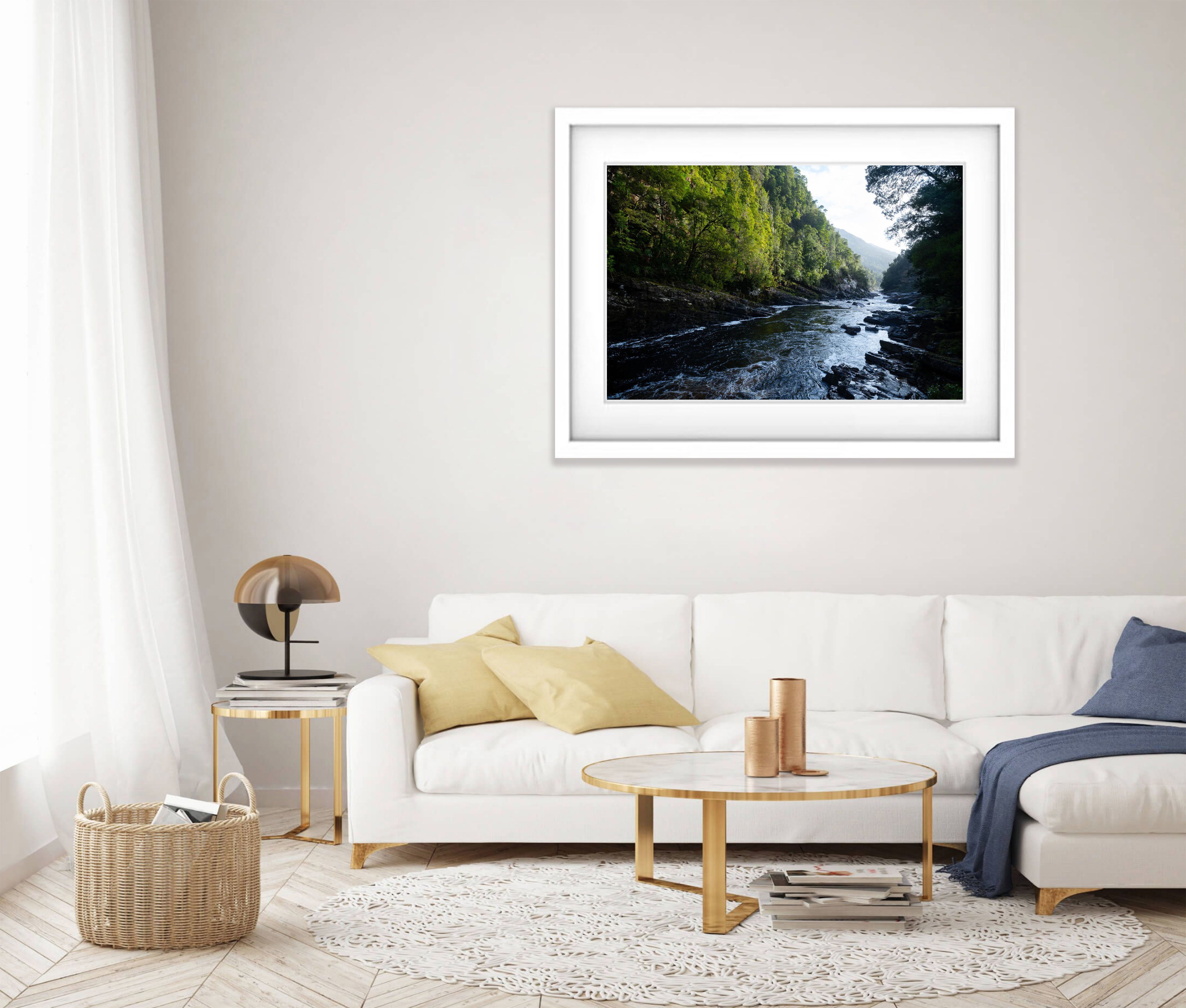 Newsland's Cascade sunrise, The Franklin River, Tasmania