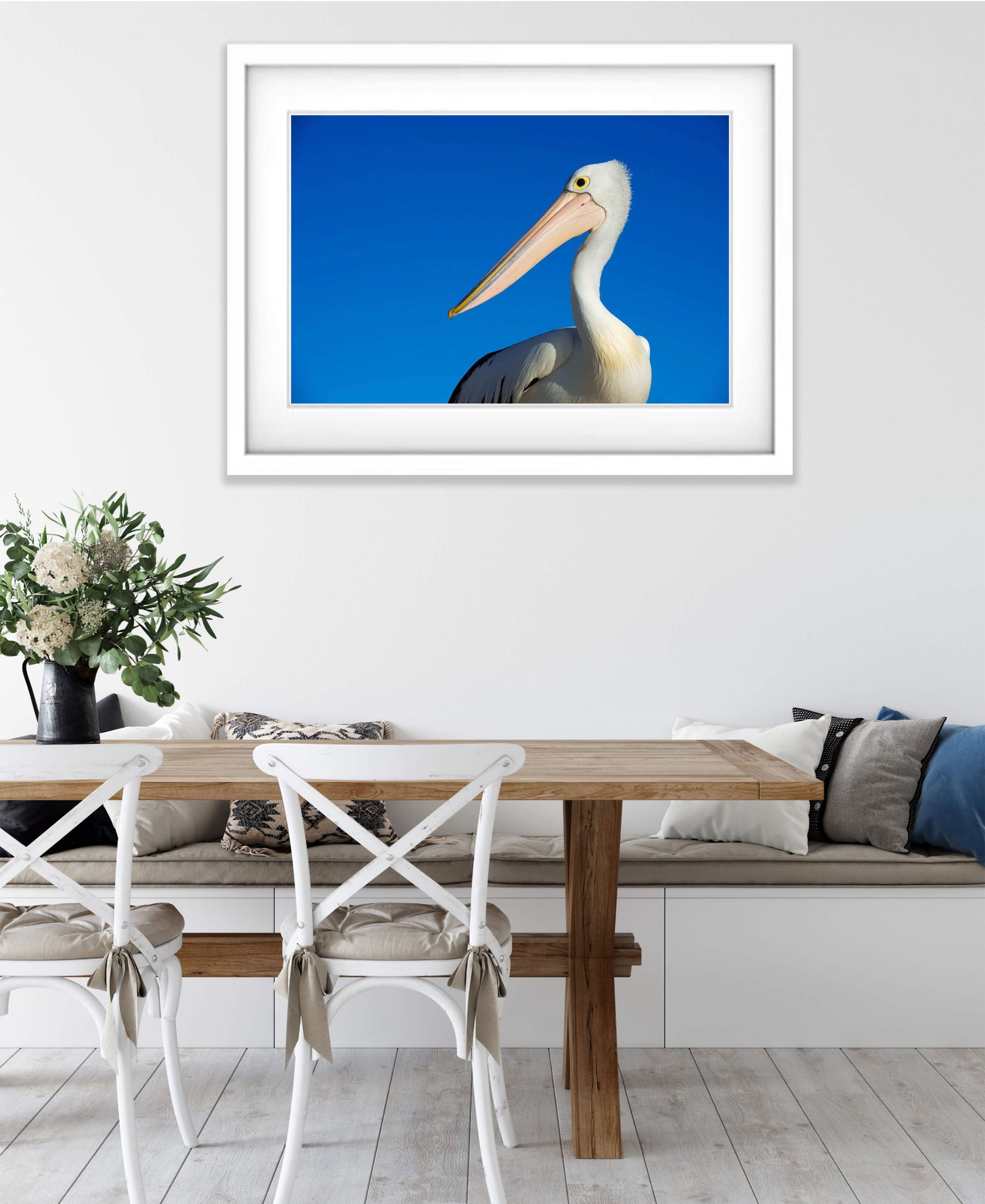 Pelican portrait