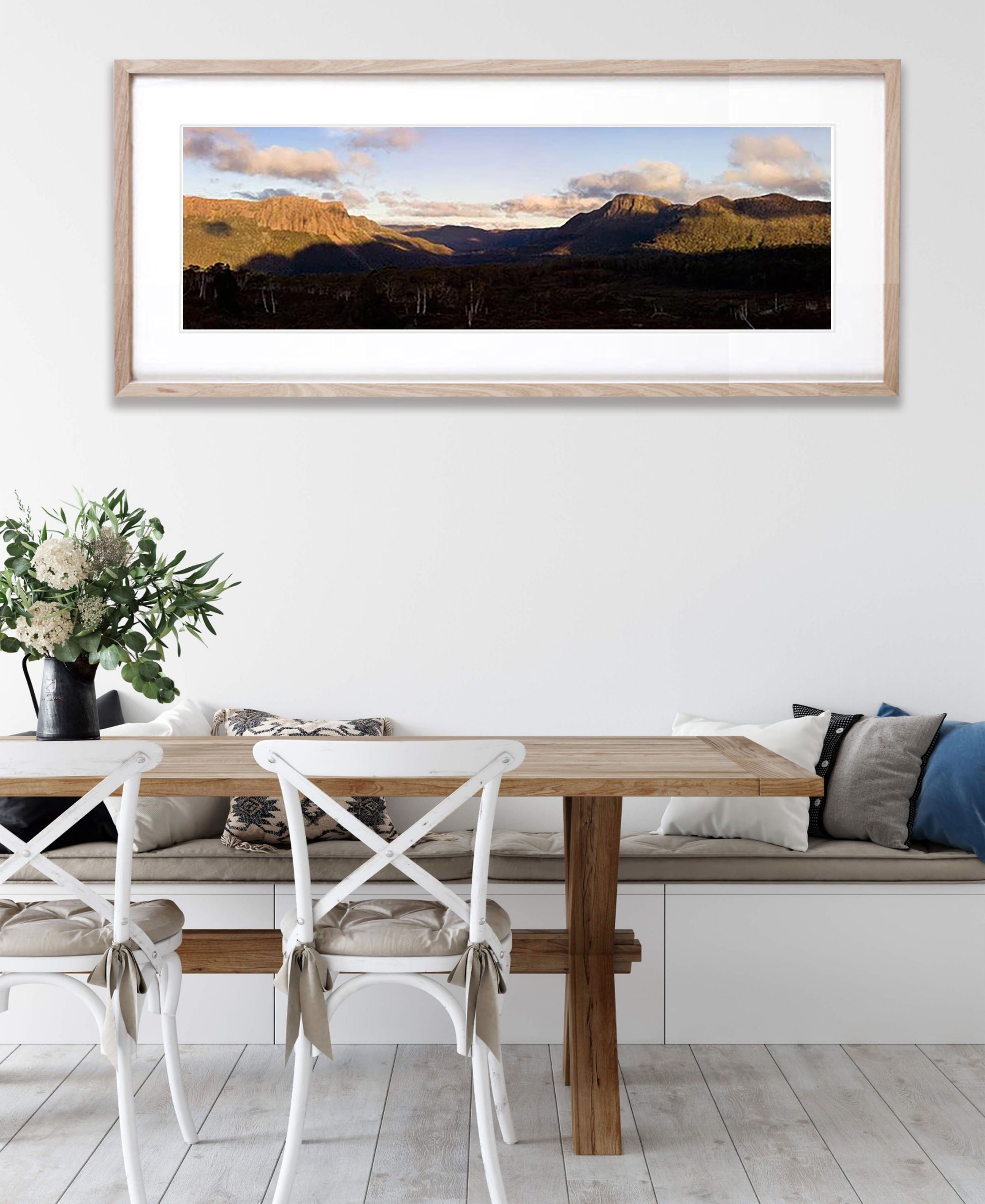 Pelion Gap panorama, Overland Track, Cradle Mountain, Tasmania