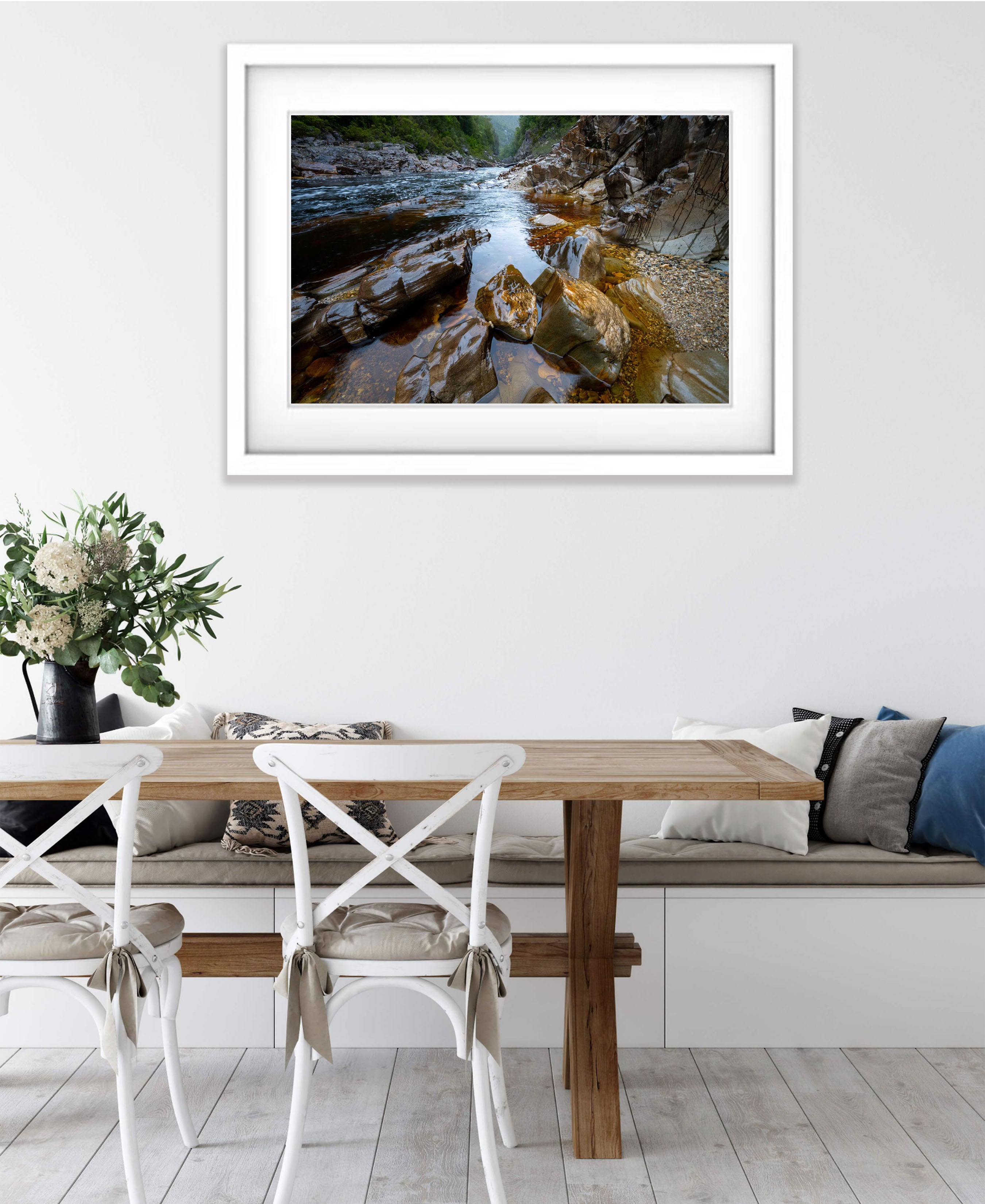 Polished Rocks, The Franklin River, Tasmania