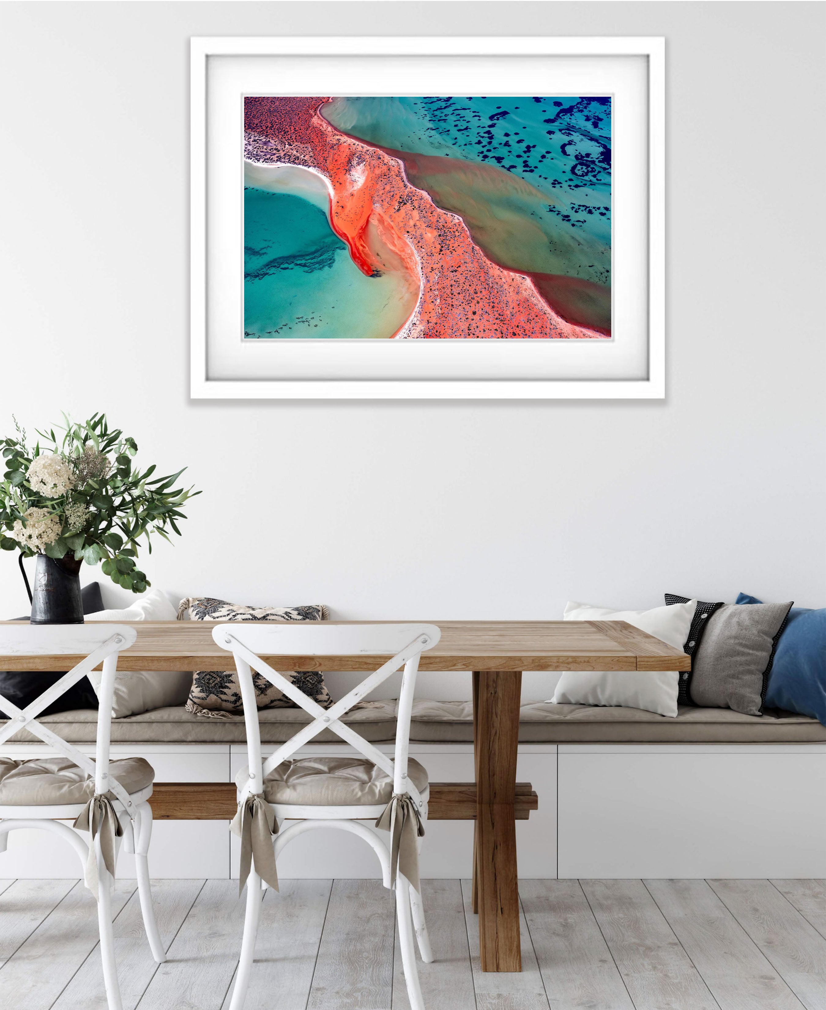 Red Dunes, Shark Bay, WA Aerial