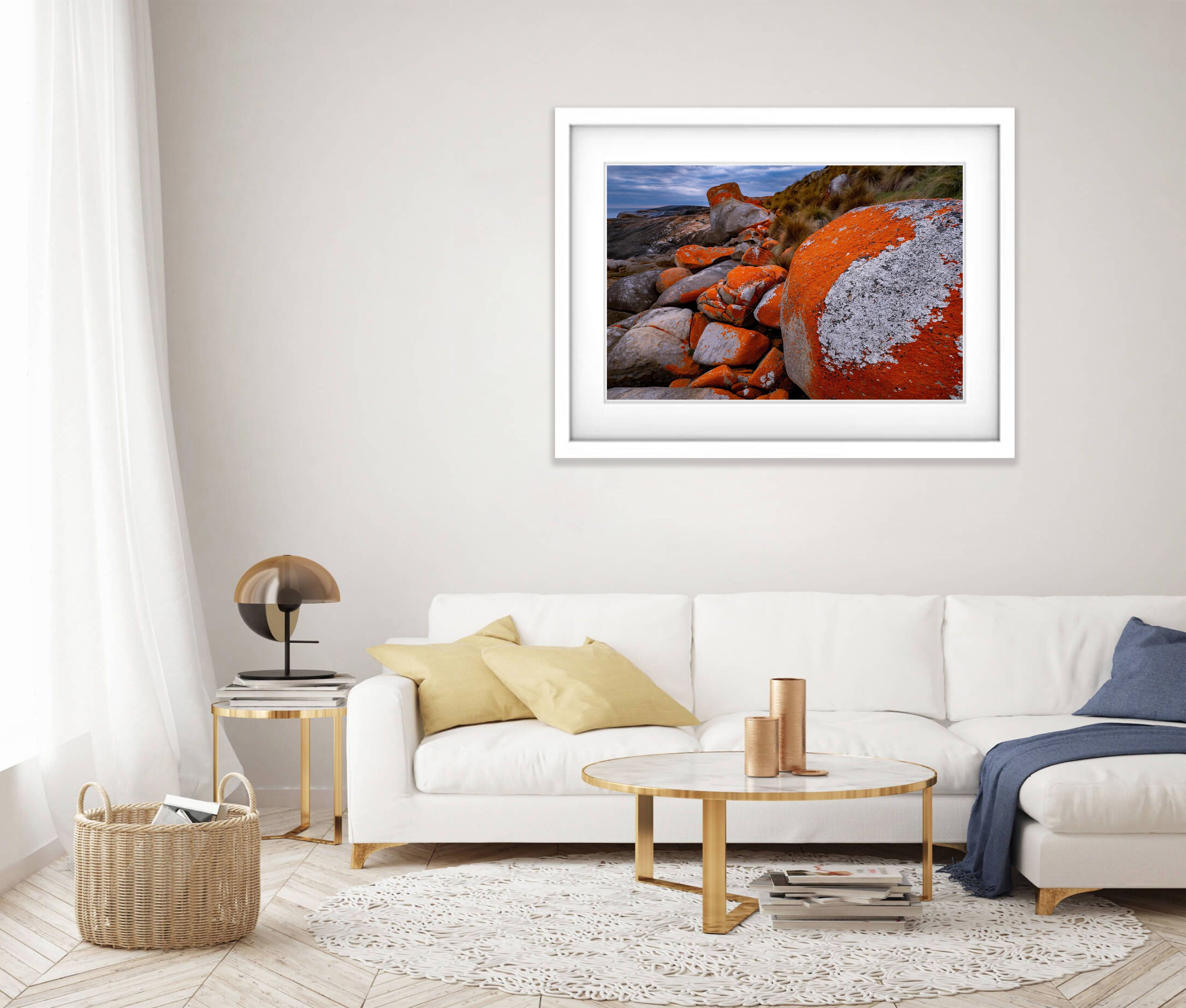 Red Lichen Rocks No.2, Flinders Island, Tasmania