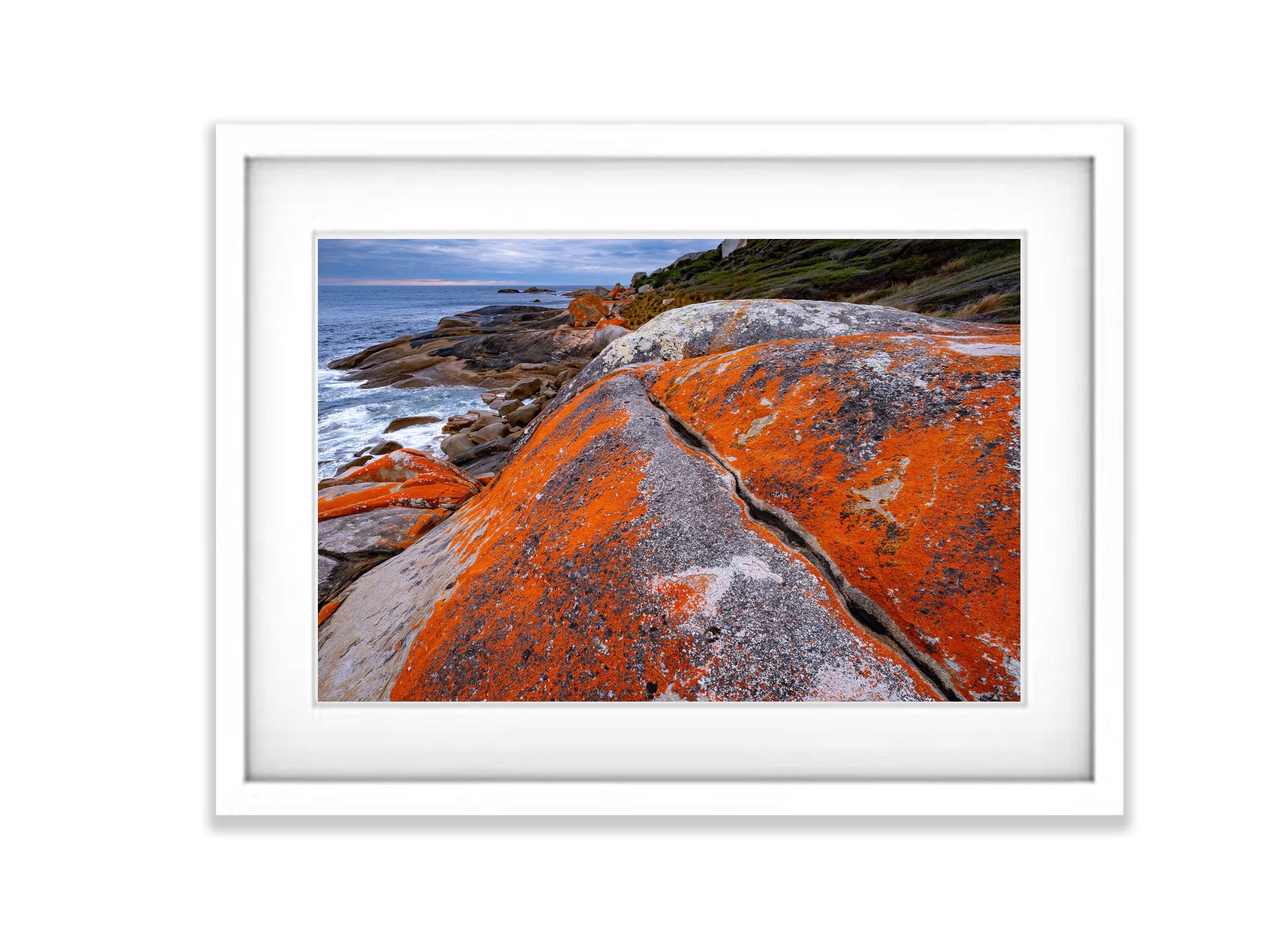 Red Lichen Rocks, Flinders Island, Tasmania