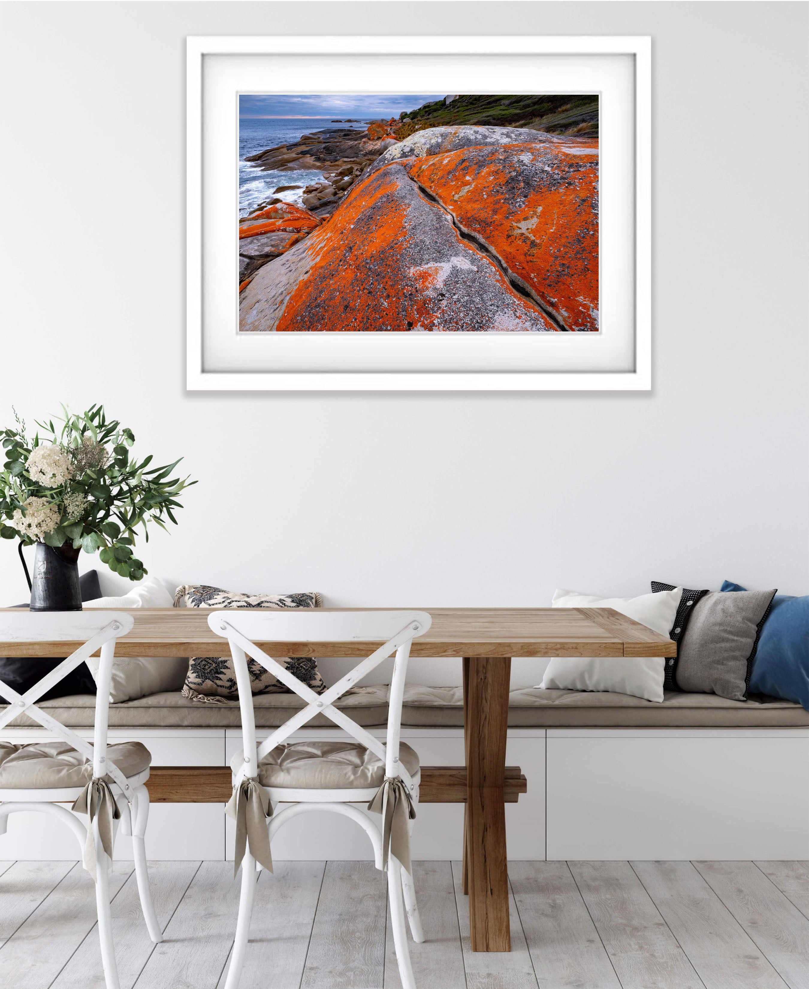 Red Lichen Rocks, Flinders Island, Tasmania