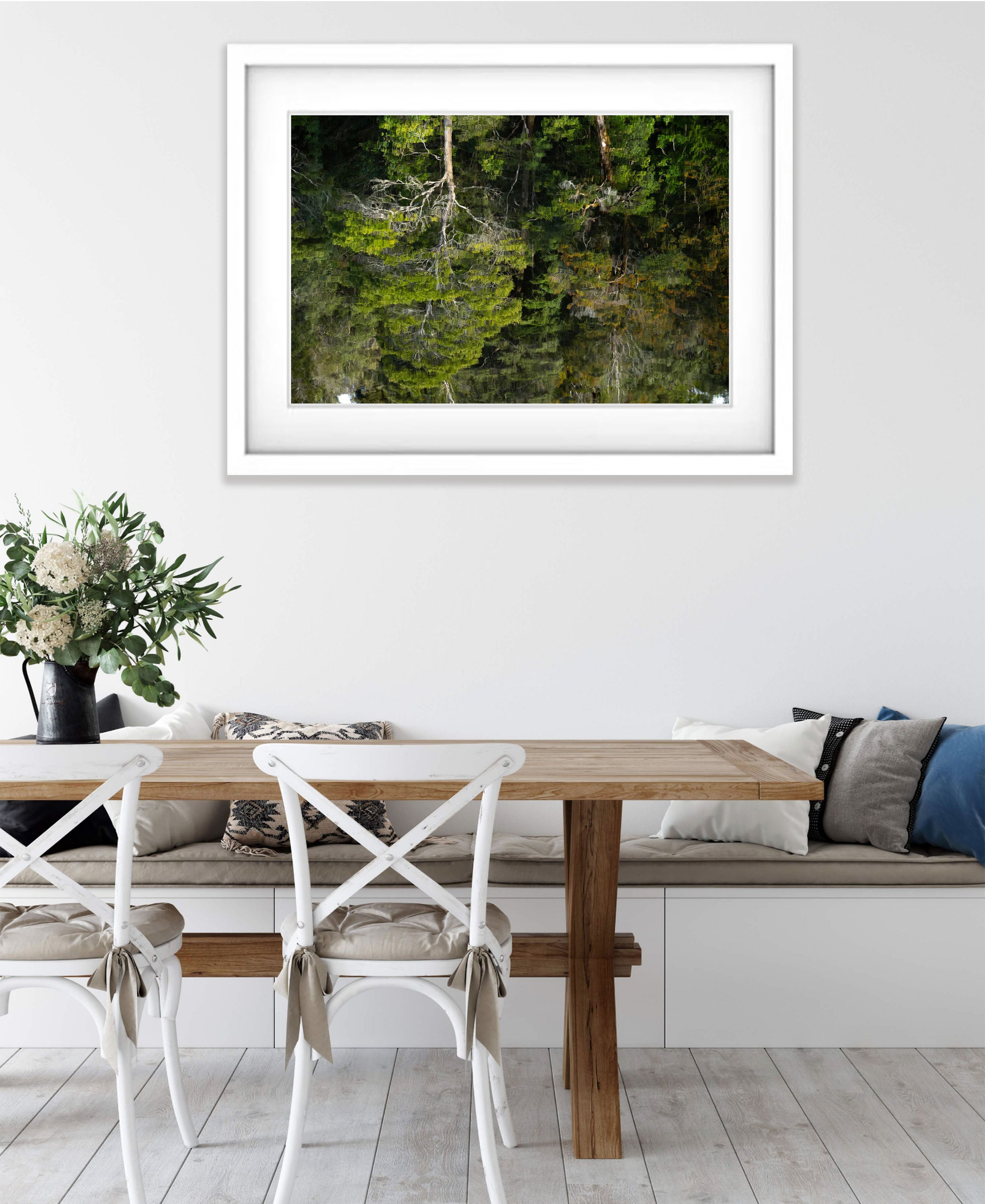 Reflections, Lower Franklin River, Tasmania