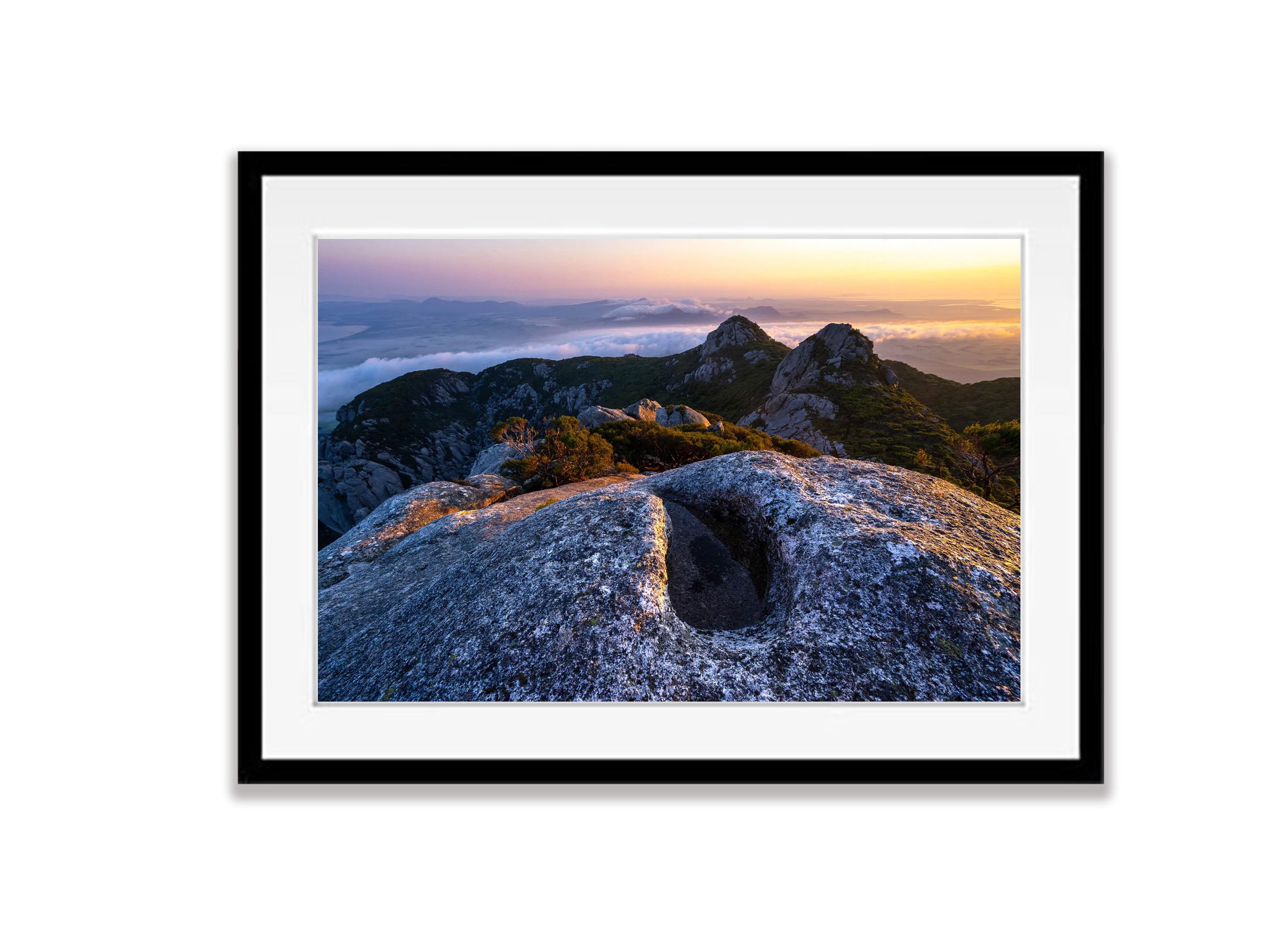 Rock Pool, Mt Strzelecki, Flinders Island, Tasmania