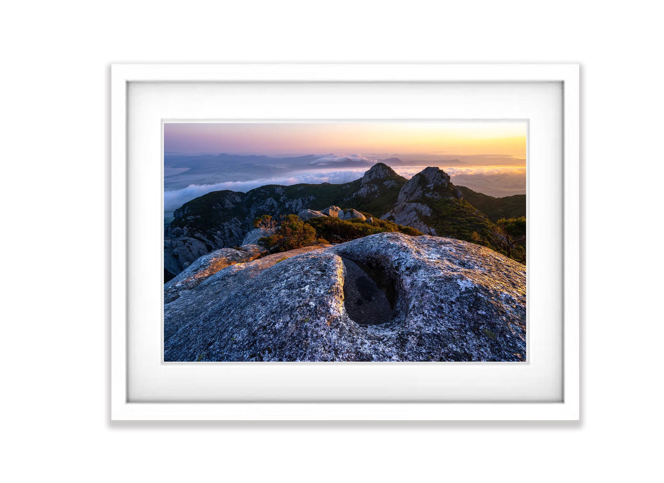 Rock Pool, Mt Strzelecki, Flinders Island, Tasmania