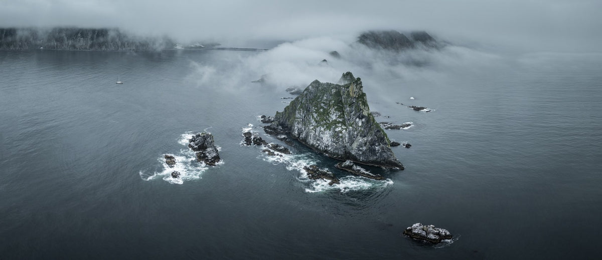 Misty Sea Stack