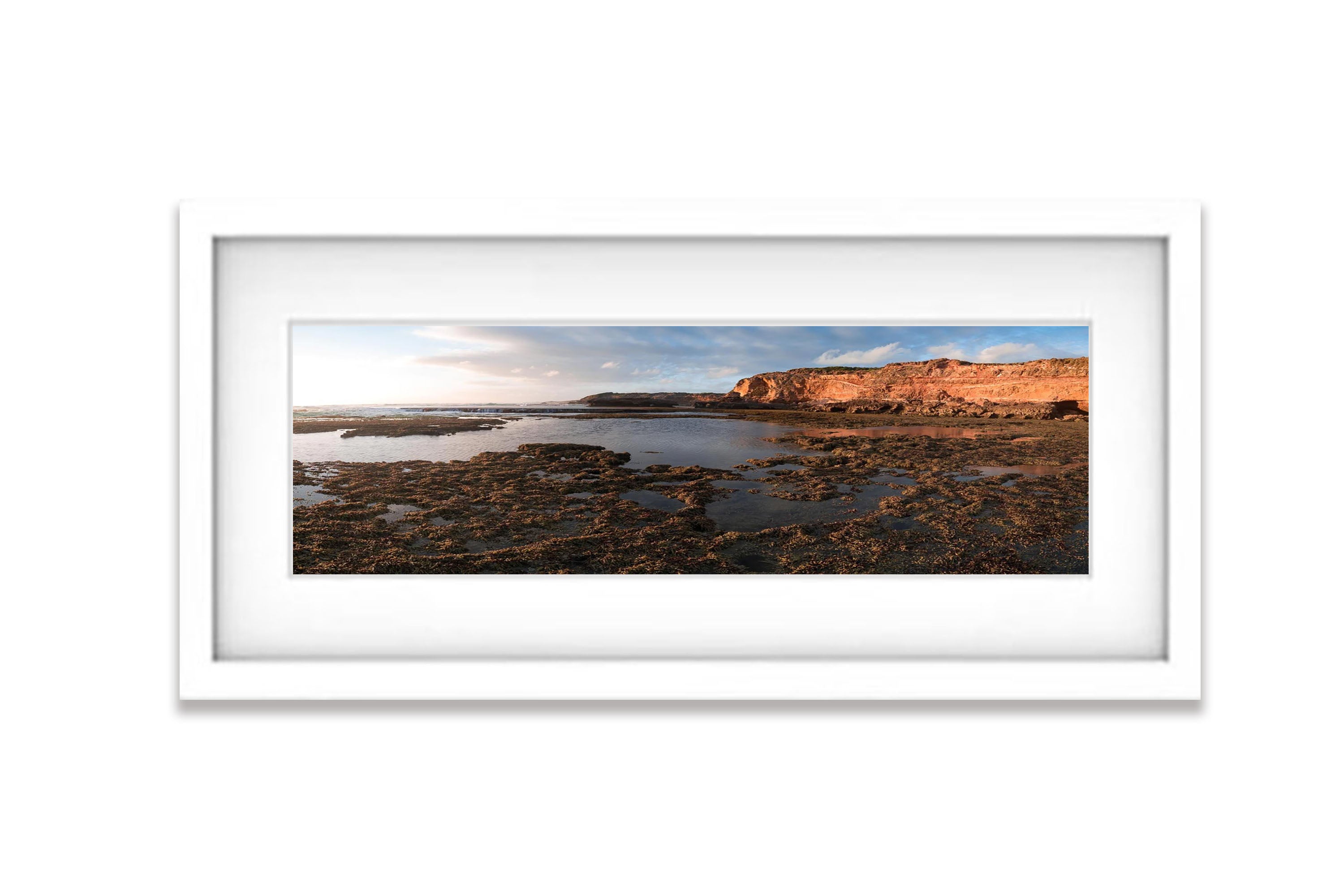 Rye Rock Shelf at sunset, Mornington Peninsula, VIC