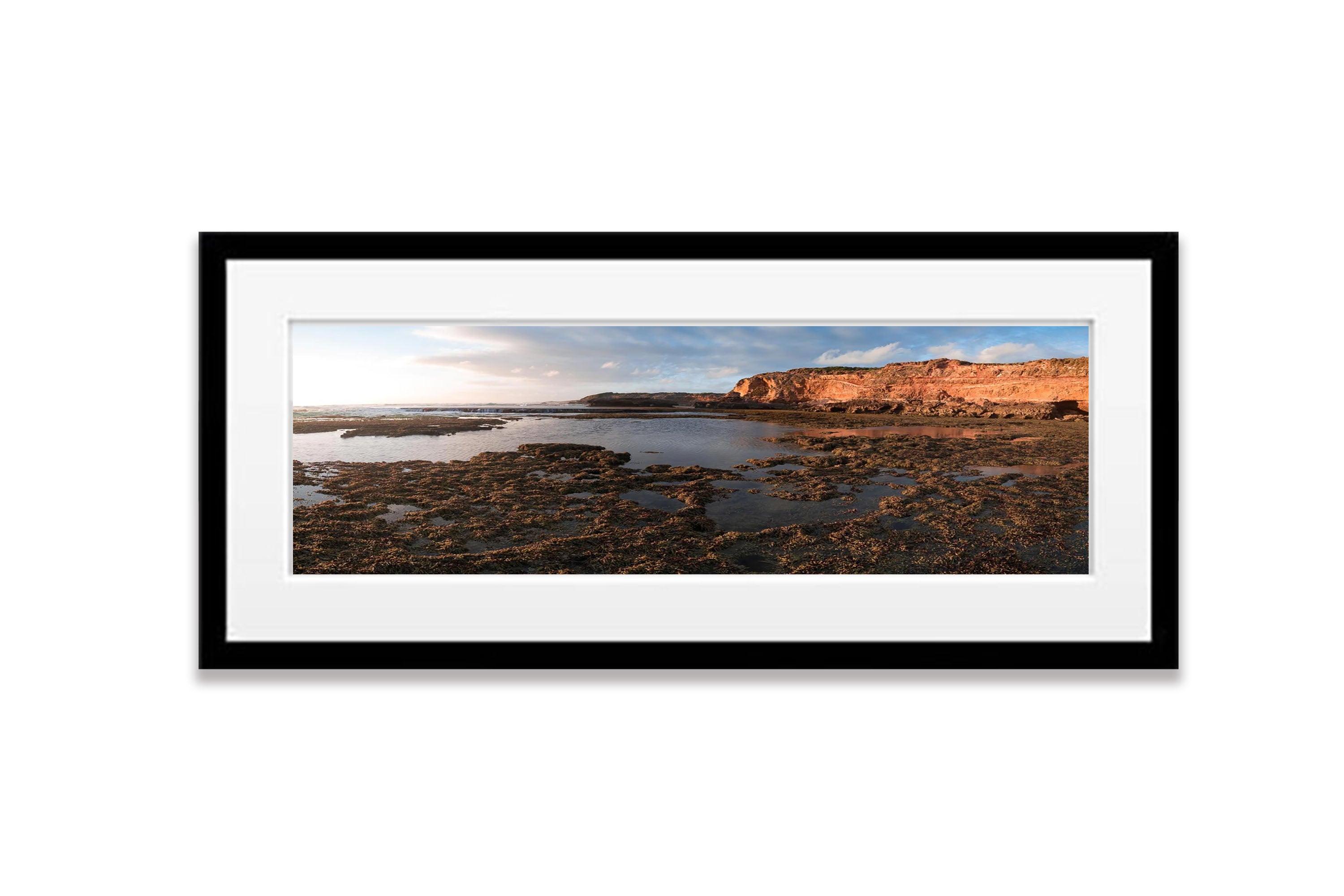 Rye Rock Shelf at sunset, Mornington Peninsula, VIC