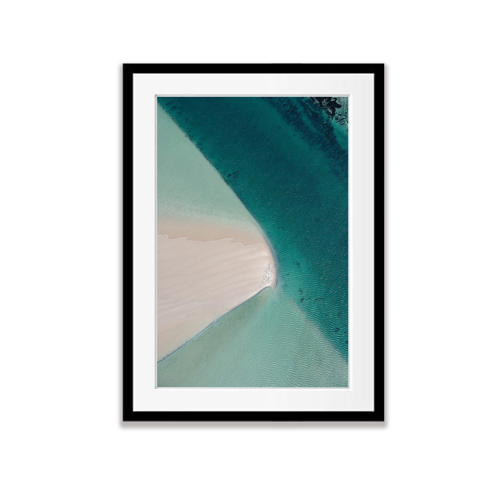 Sandbar, Shark Bay, WA Aerial