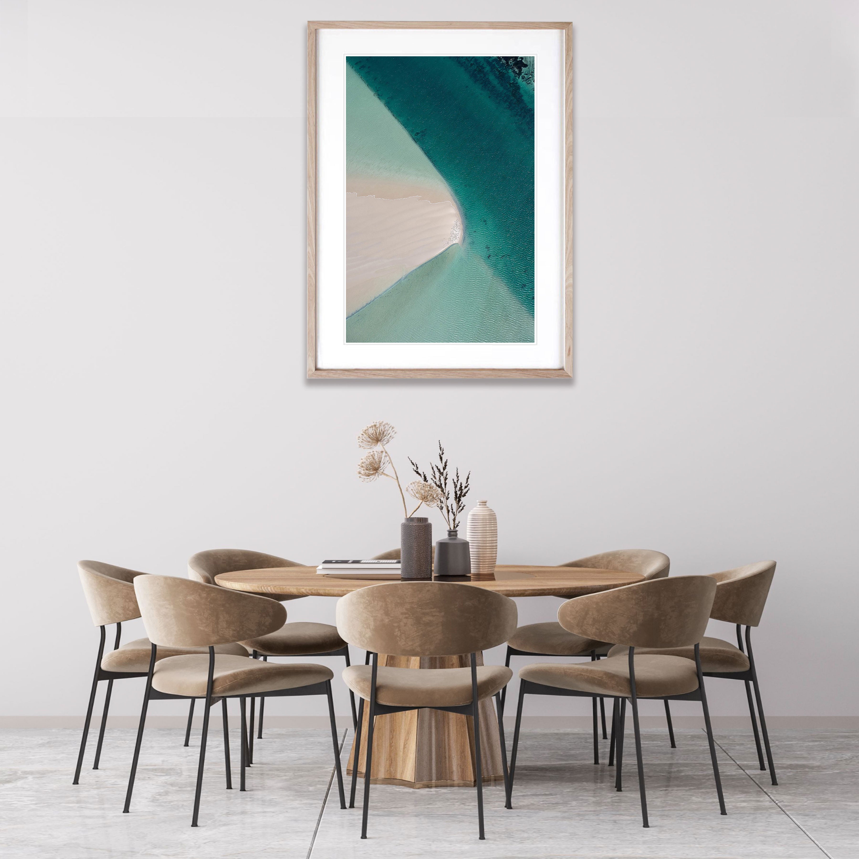 Sandbar, Shark Bay, WA Aerial