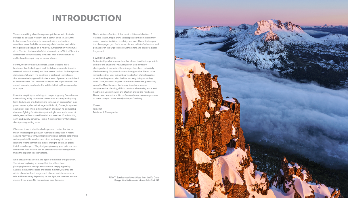 ! ***PRE-ORDER*** SNOW - The Snow Landscapes of Australia (second edition)