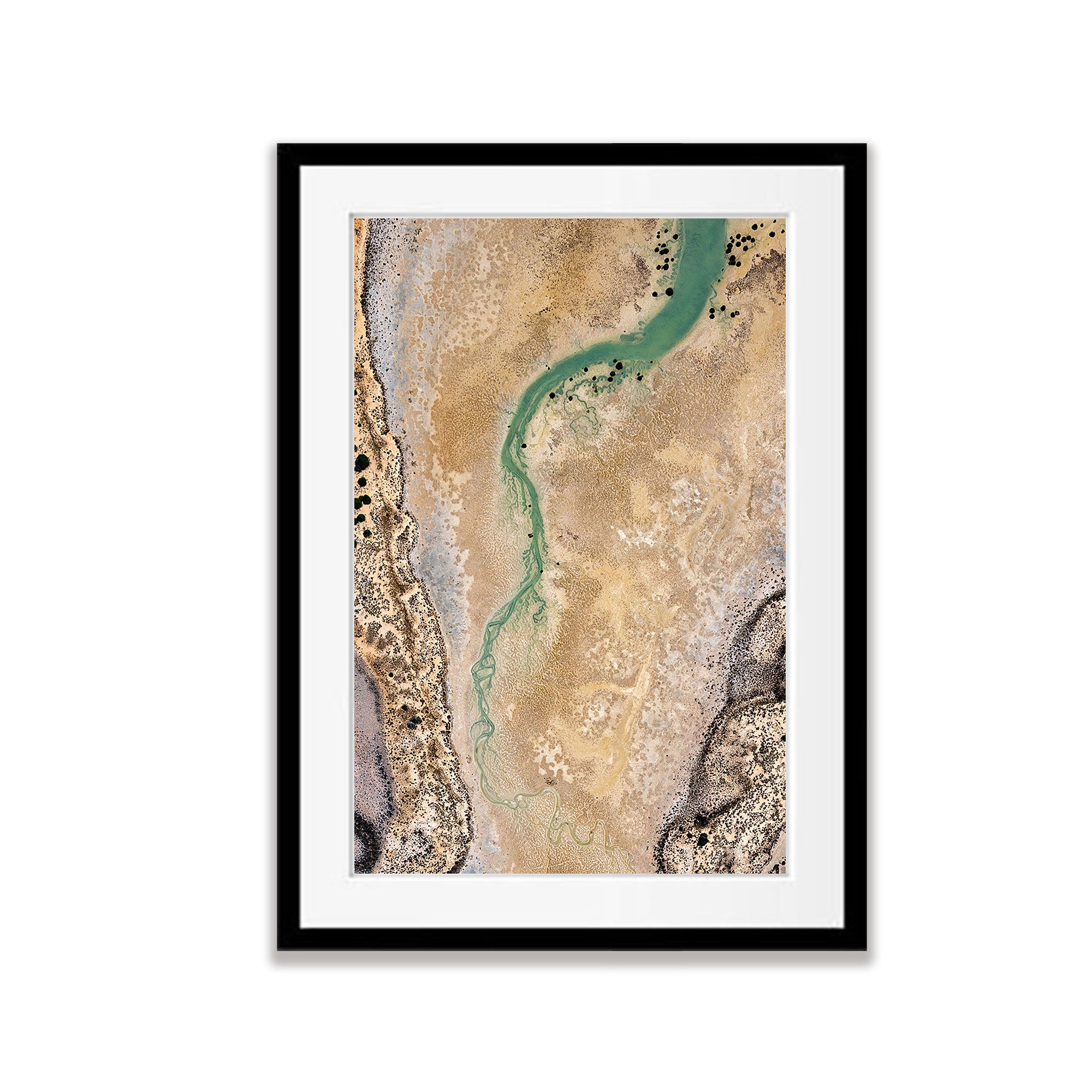 Snake Creek, Shark Bay, WA Aerial