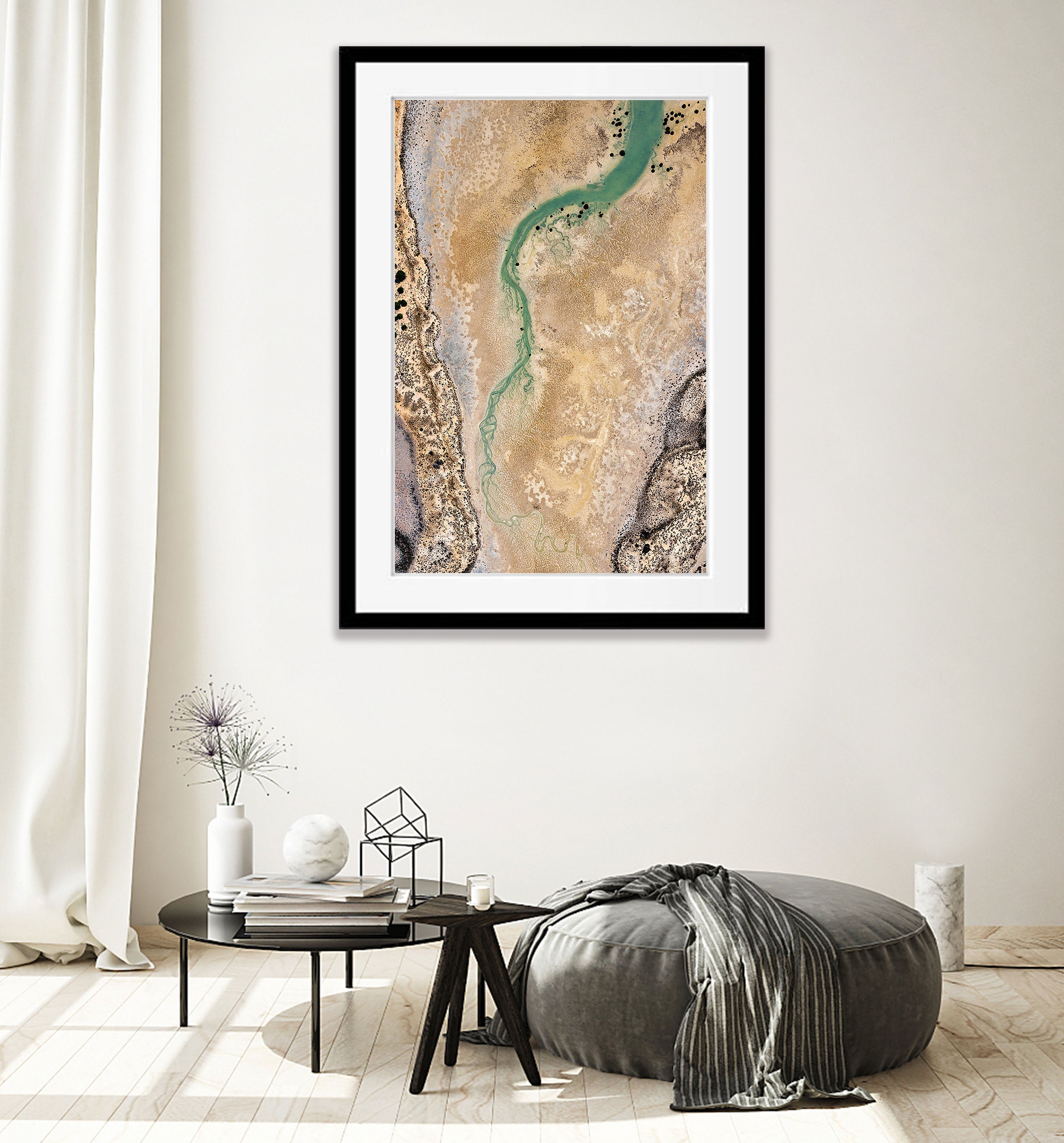 Snake Creek, Shark Bay, WA Aerial