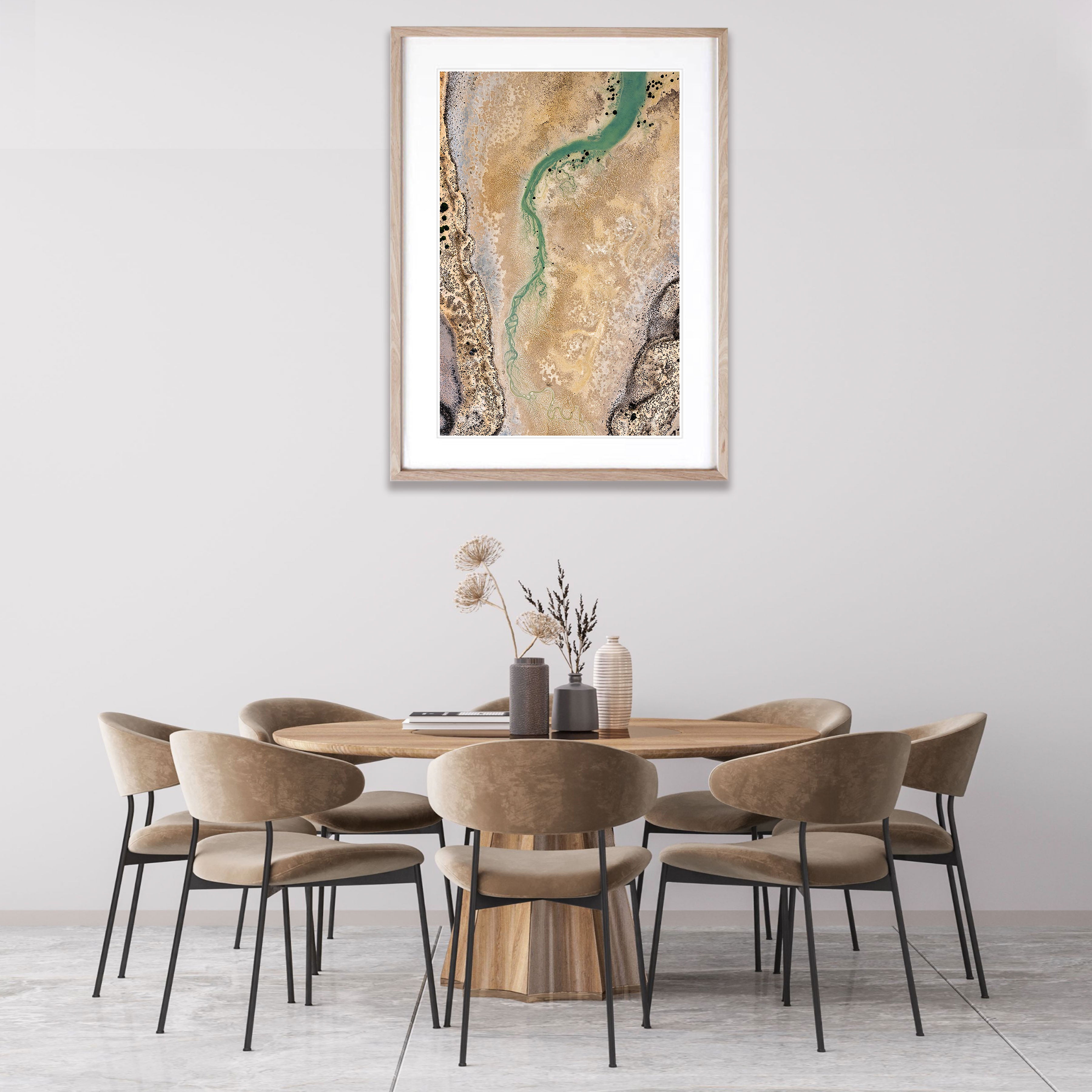 Snake Creek, Shark Bay, WA Aerial