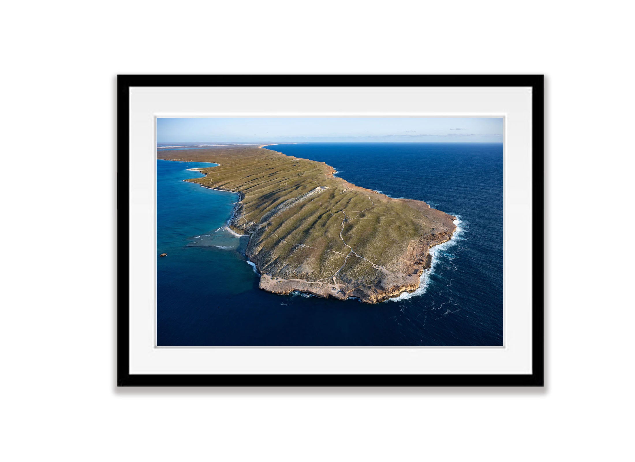Steep Point from above, Shark Bay, WA Aerial