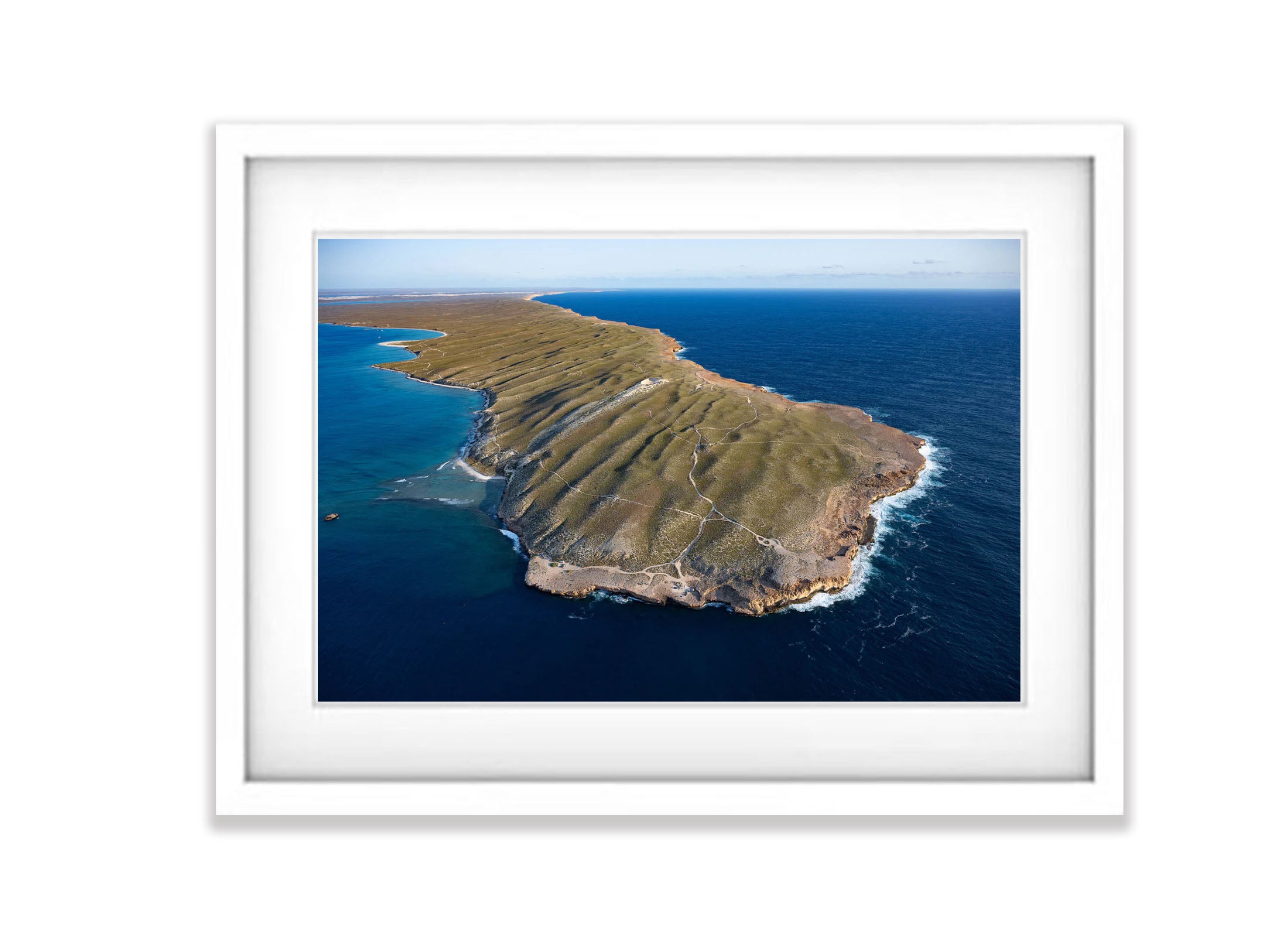 Steep Point from above, Shark Bay, WA Aerial