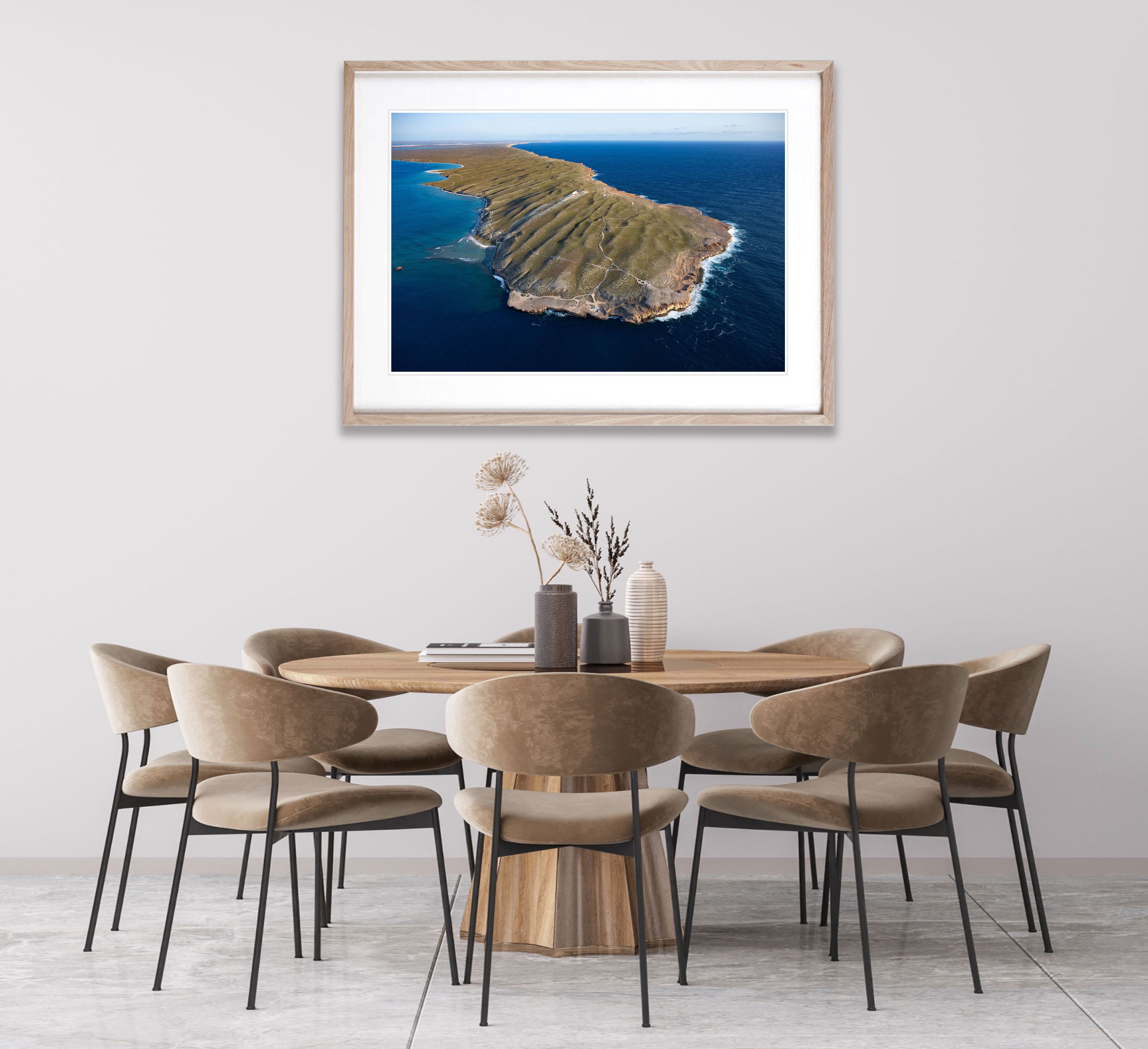 Steep Point from above, Shark Bay, WA Aerial