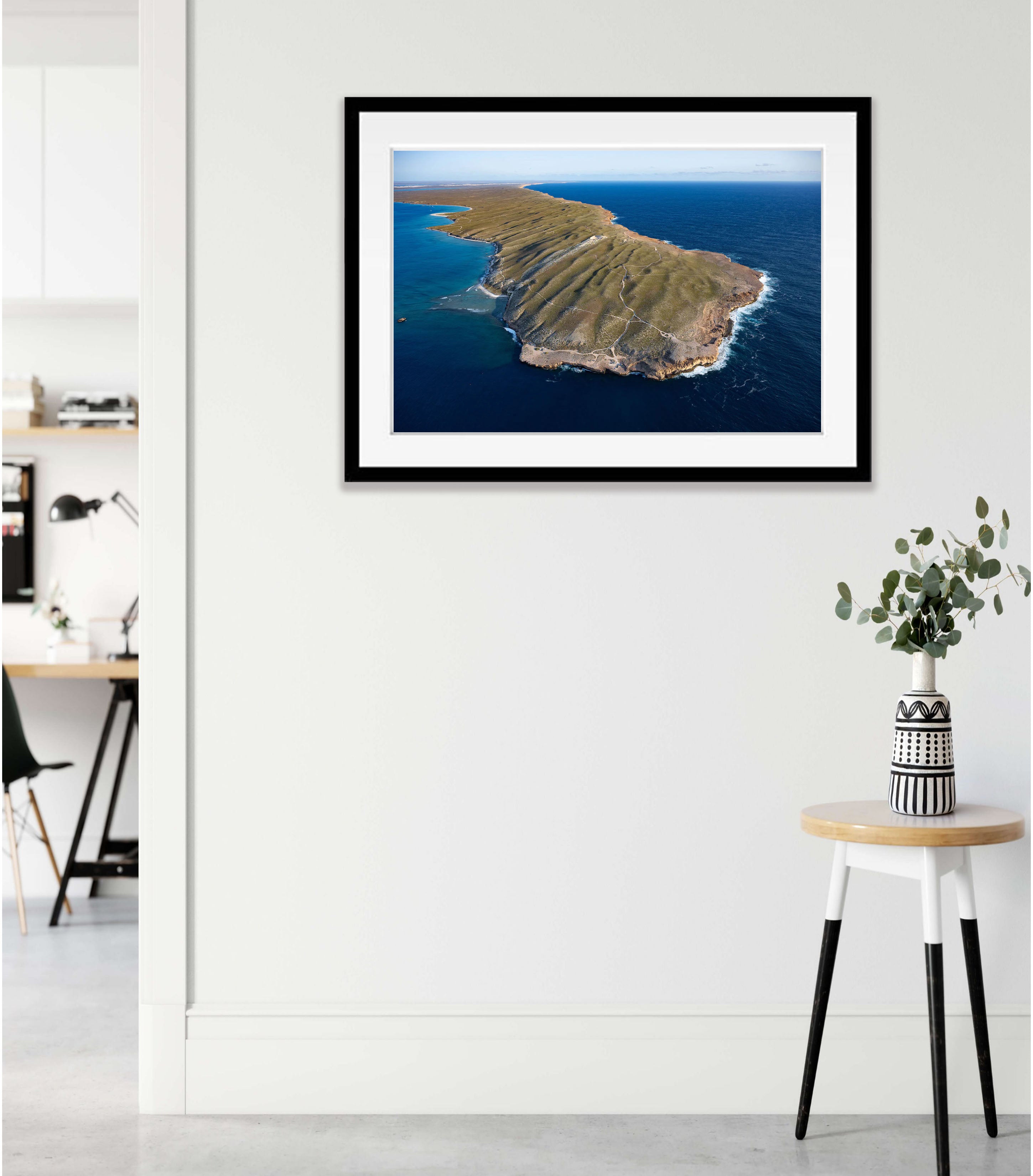 Steep Point from above, Shark Bay, WA Aerial