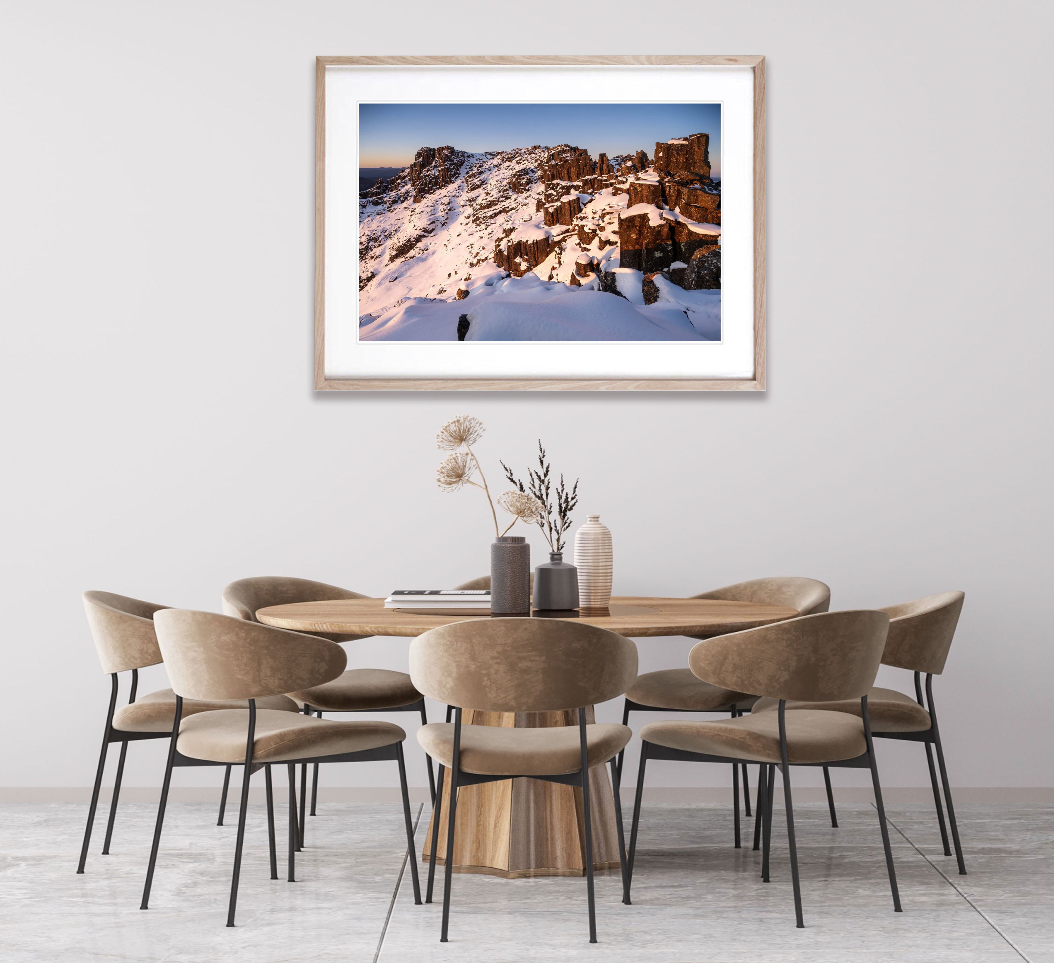 Sunrise from the top of Cradle Mountain, Tasmania