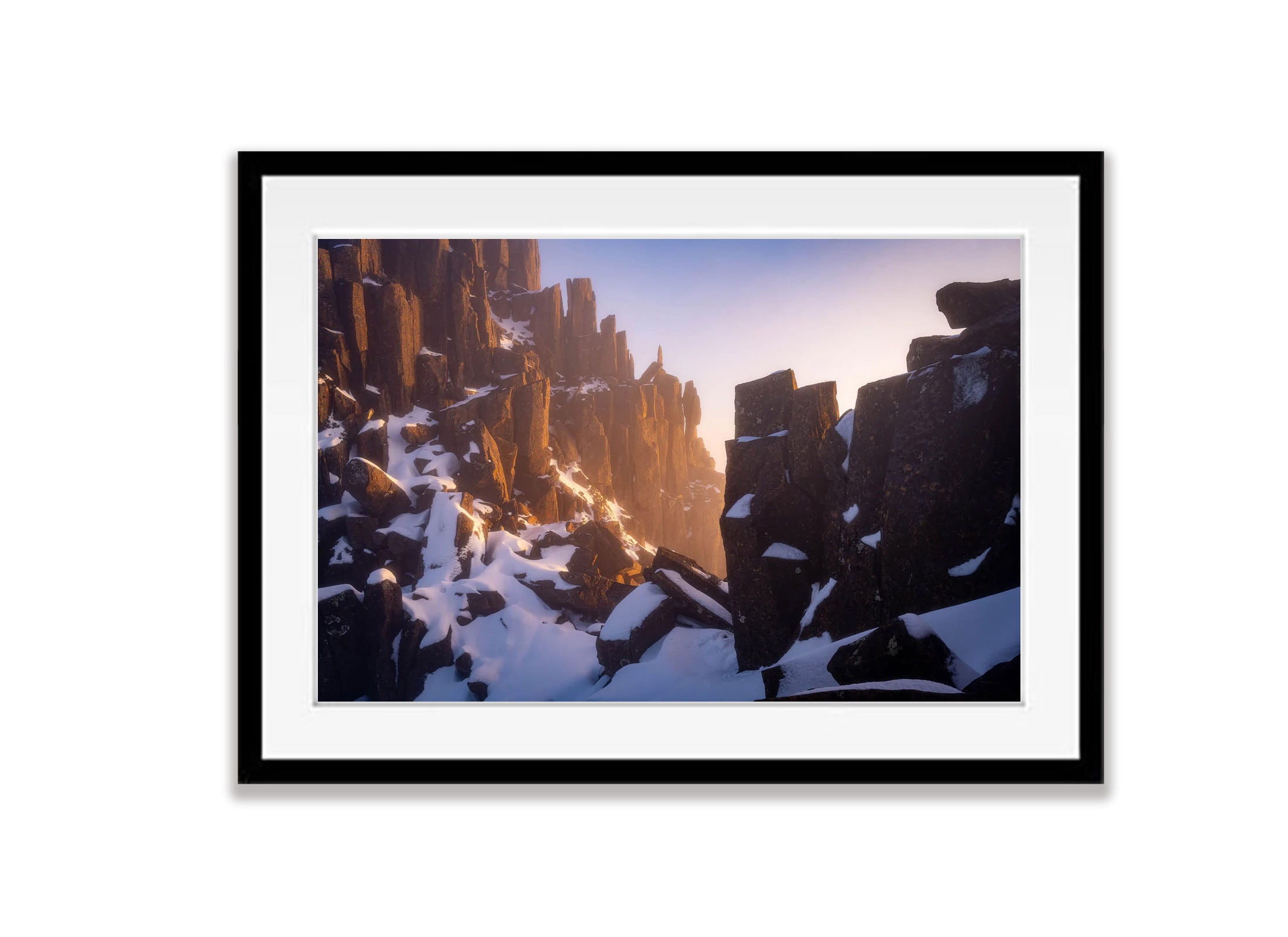 Sunset amongst the Cradle Granite Tores, Cradle Mountain, Tasmania
