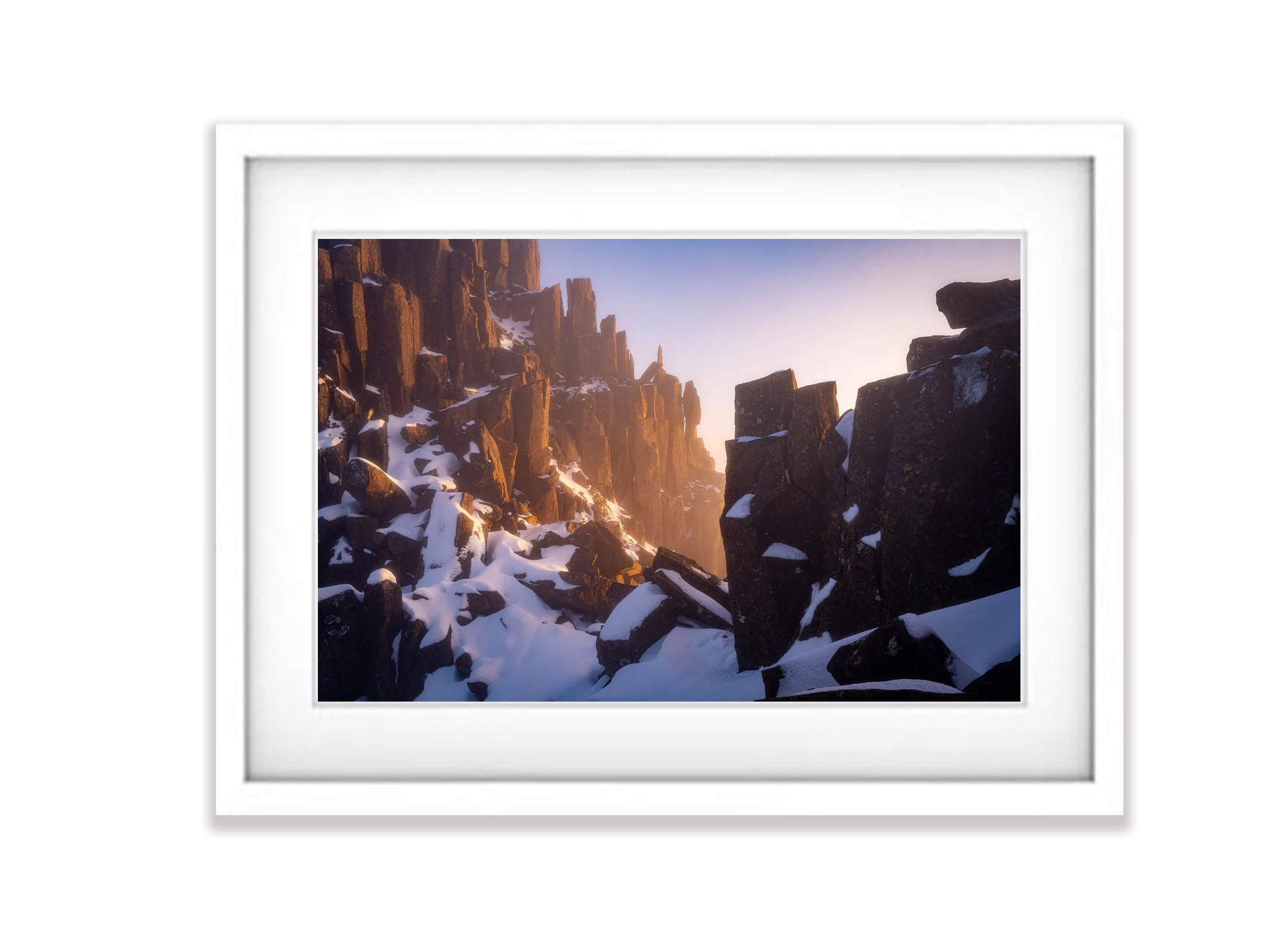 Sunset amongst the Cradle Granite Tores, Cradle Mountain, Tasmania