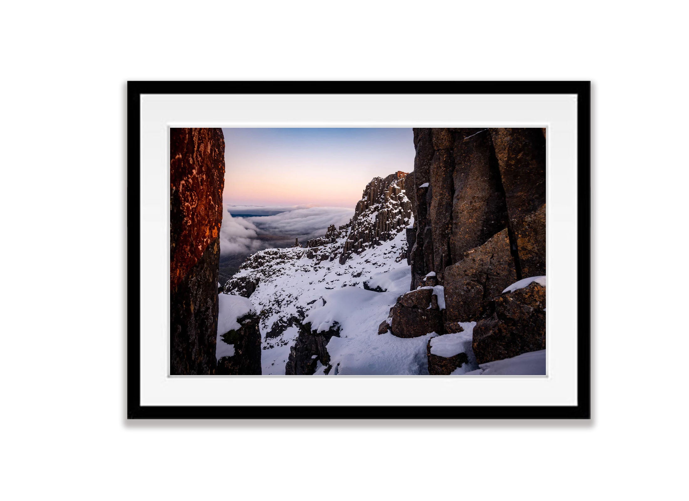 Sunset from the top of Cradle Mountain, Tasmania