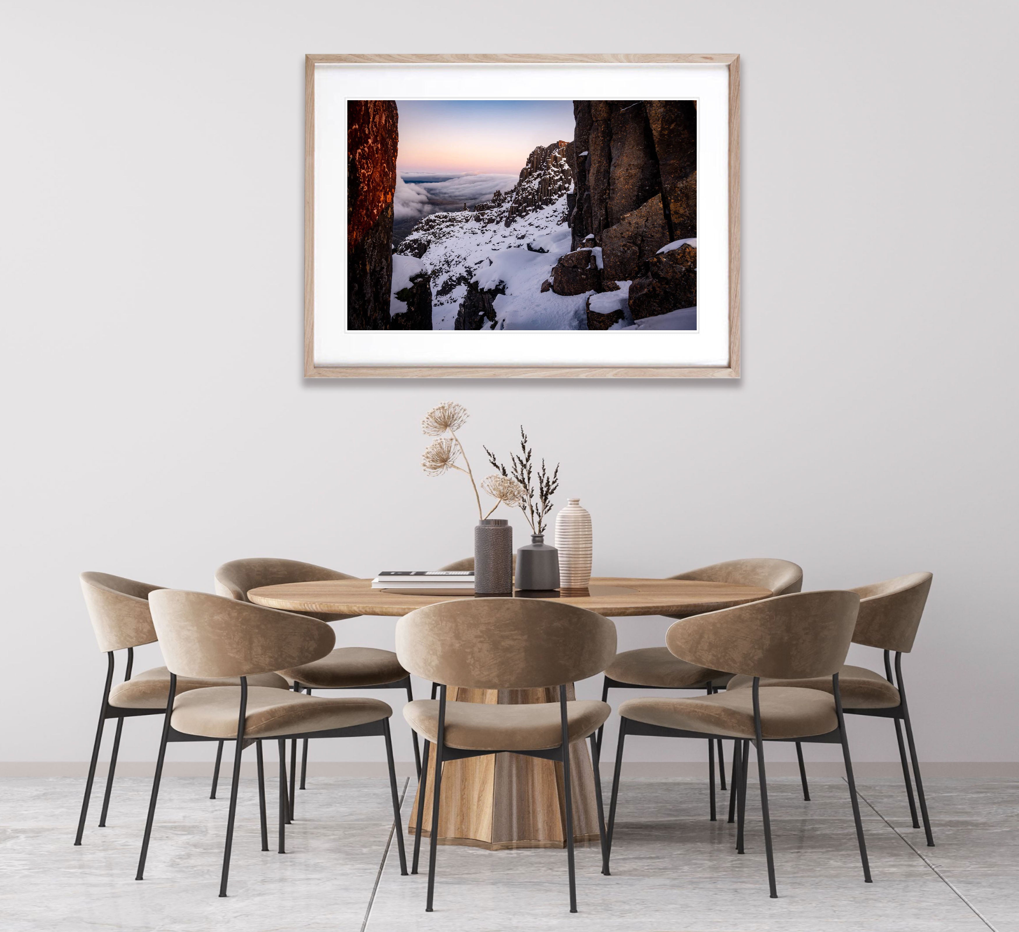 Sunset from the top of Cradle Mountain, Tasmania