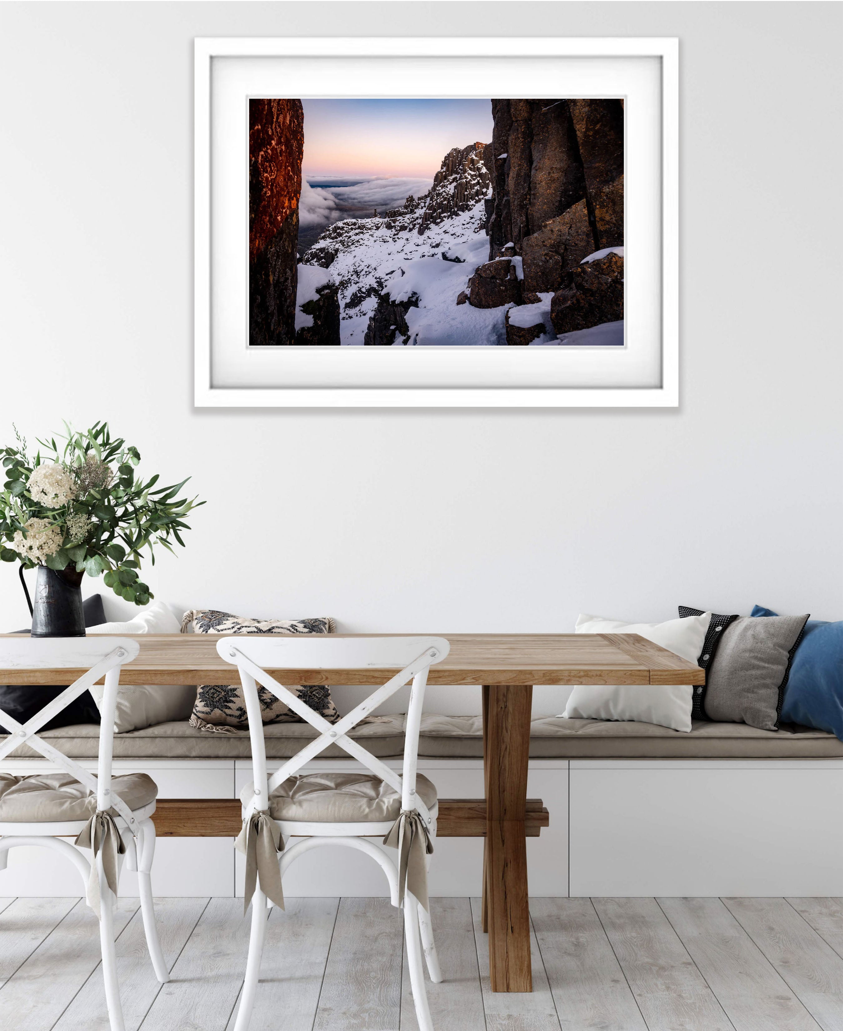 Sunset from the top of Cradle Mountain, Tasmania