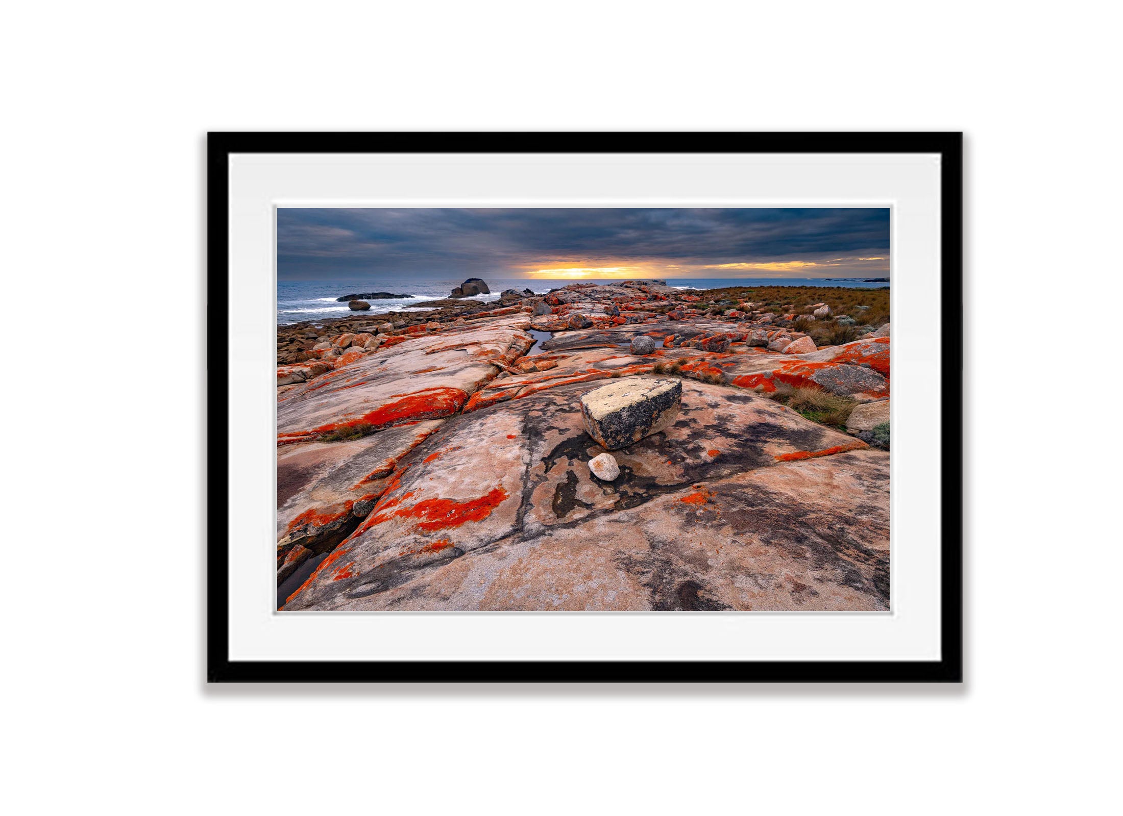 Sunset over Coastline, Flinders Island, Tasmania