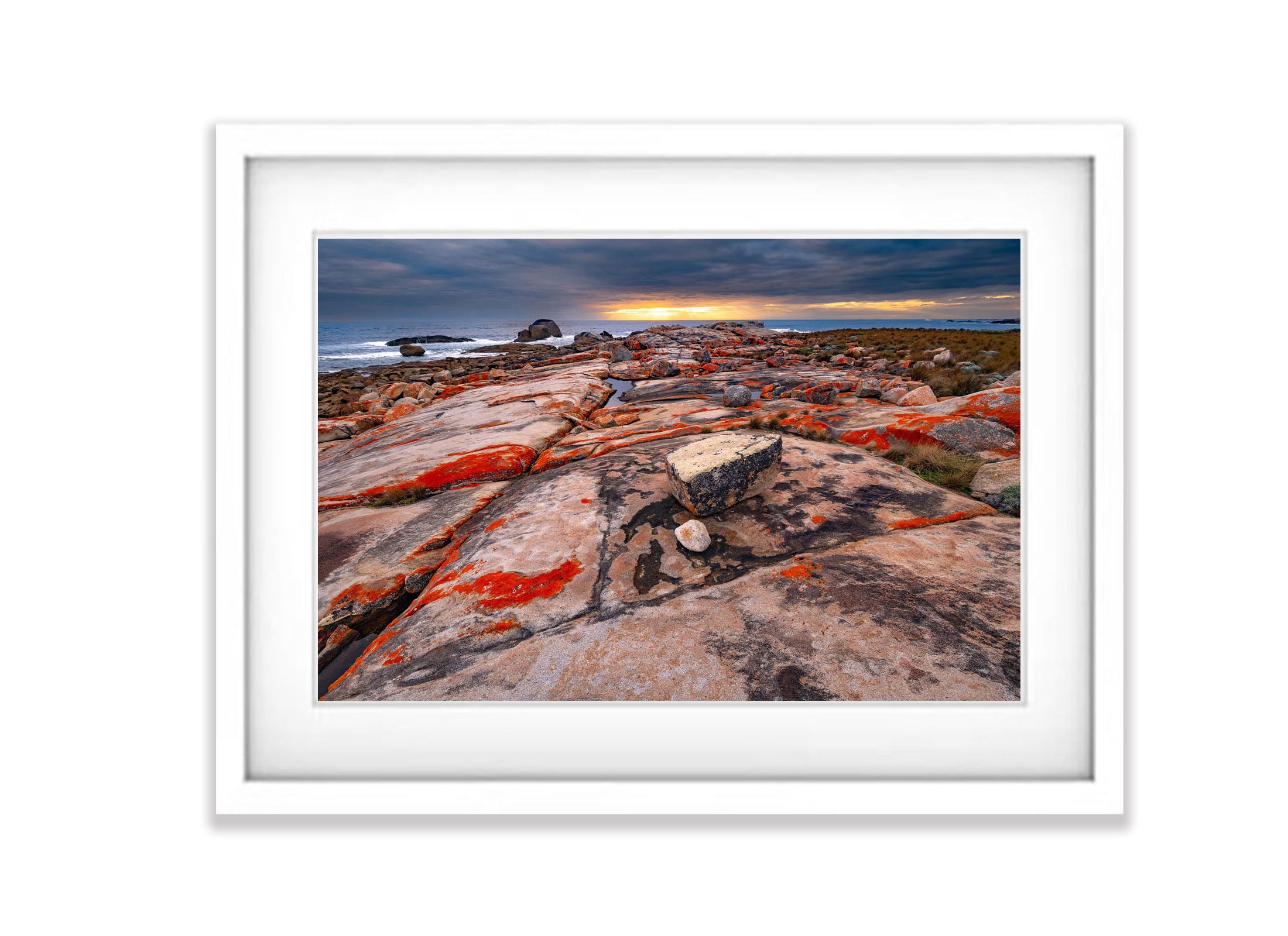 Sunset over Coastline, Flinders Island, Tasmania