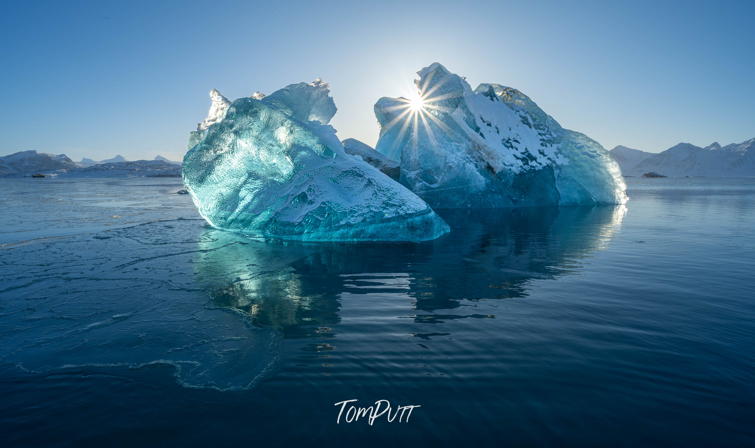 Sunlit Ice, Svalbard