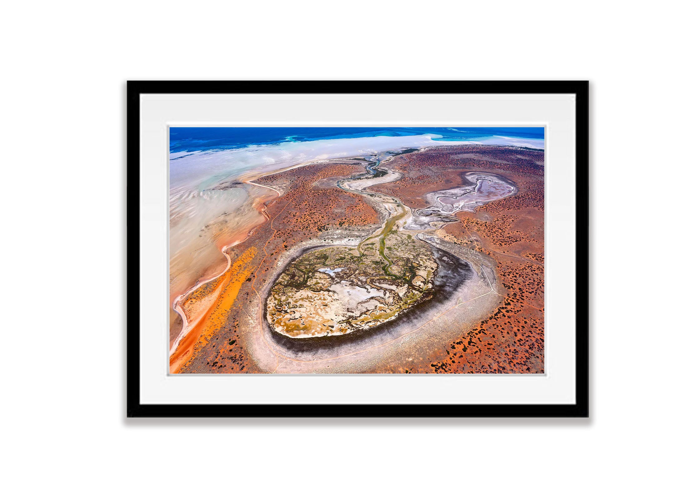 Tadpole, Shark Bay, WA Aerial